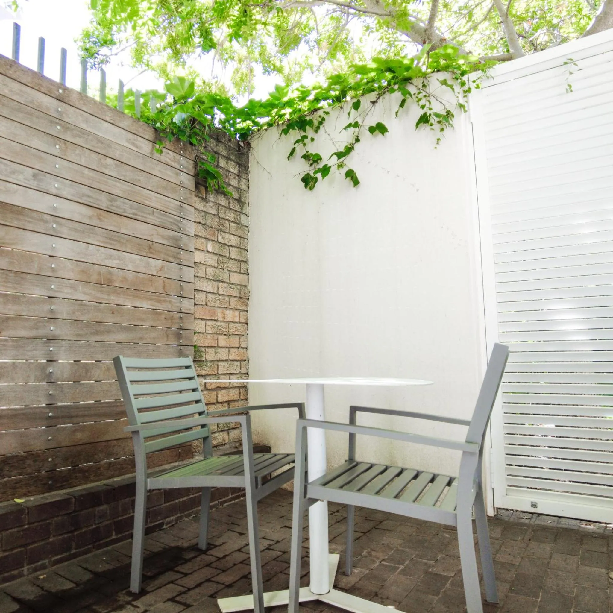 Seating area in Laanhof Studios