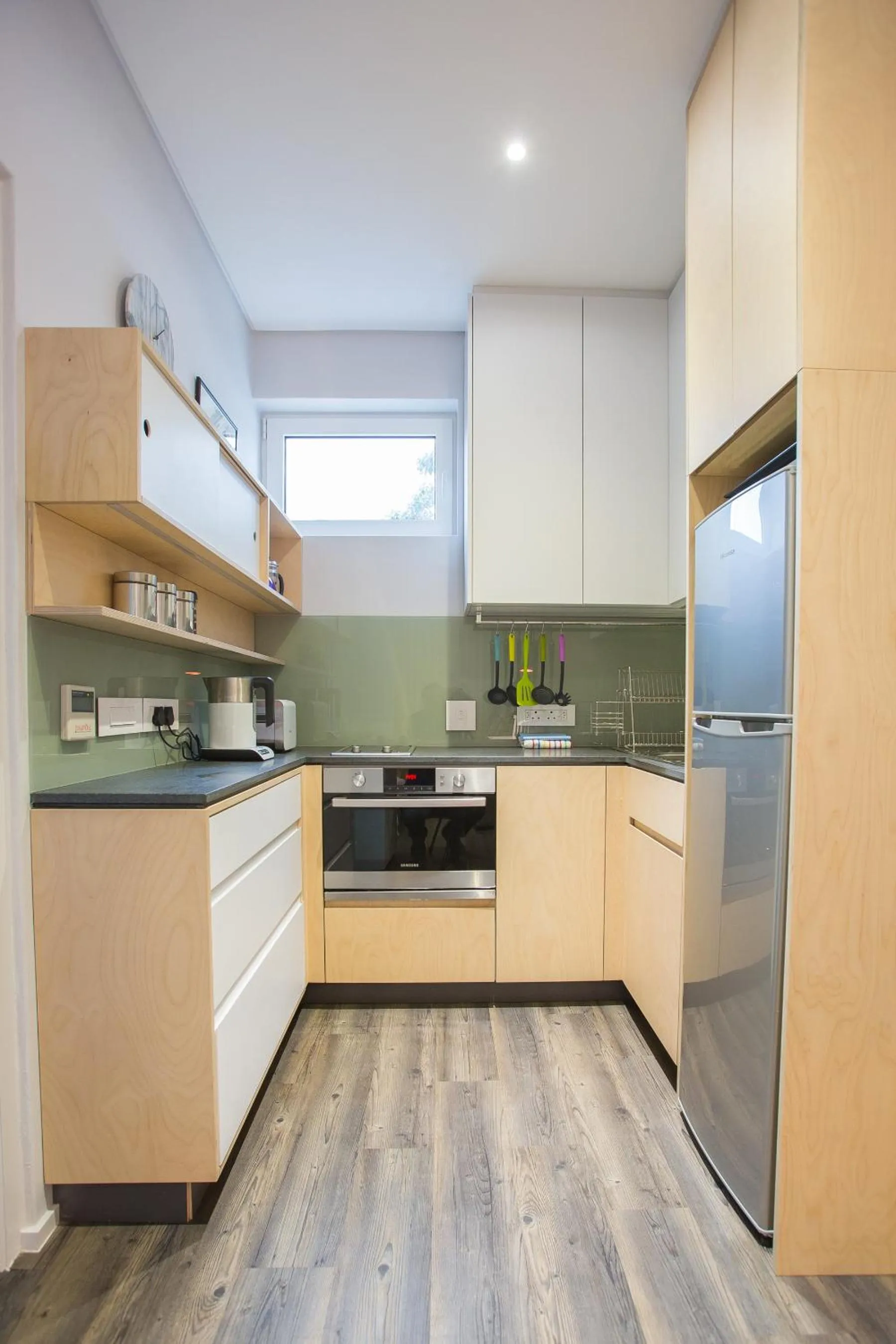 Kitchen or kitchenette in Laanhof Studios