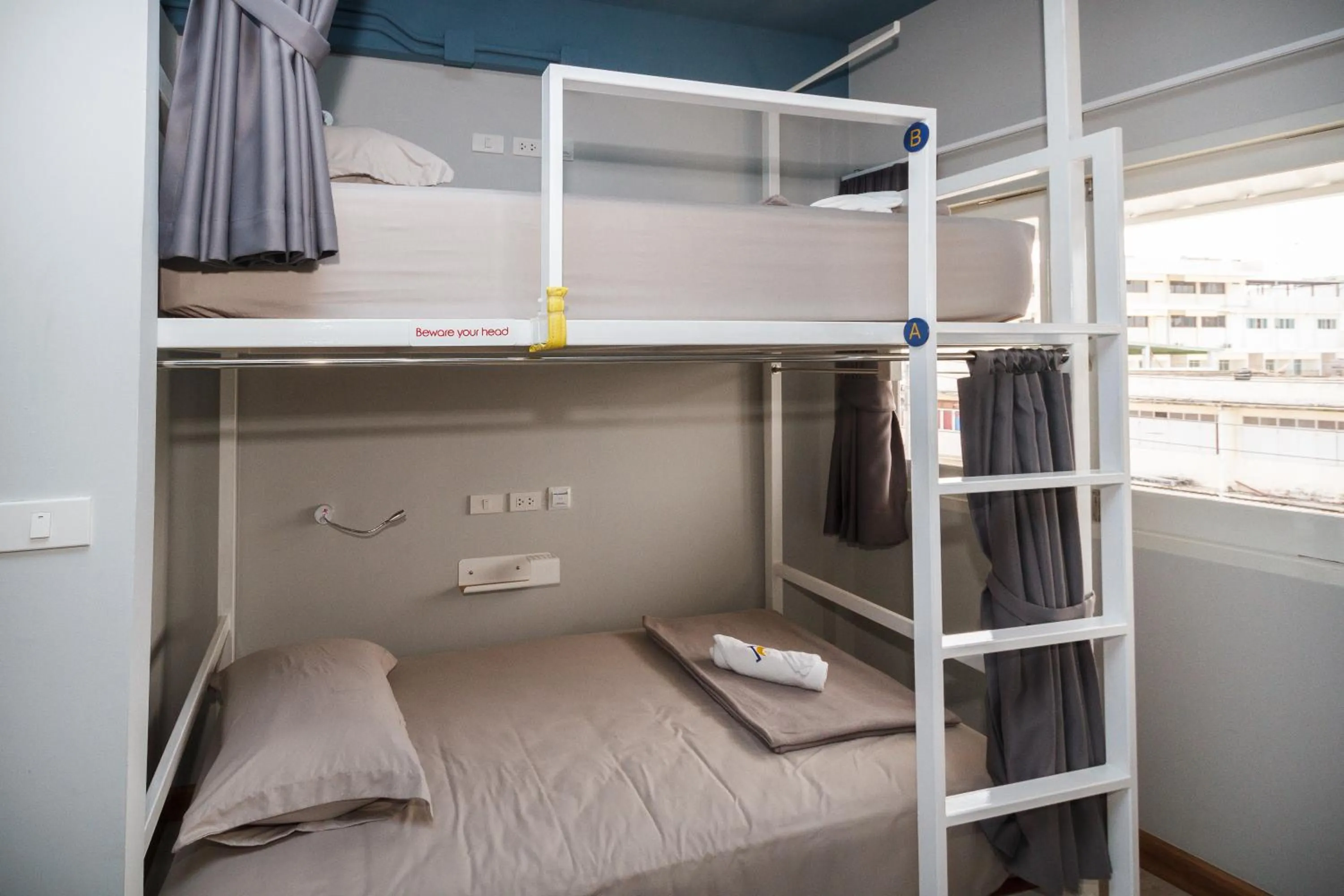 bunk bed, Bed in The Moon Hostel Huahin