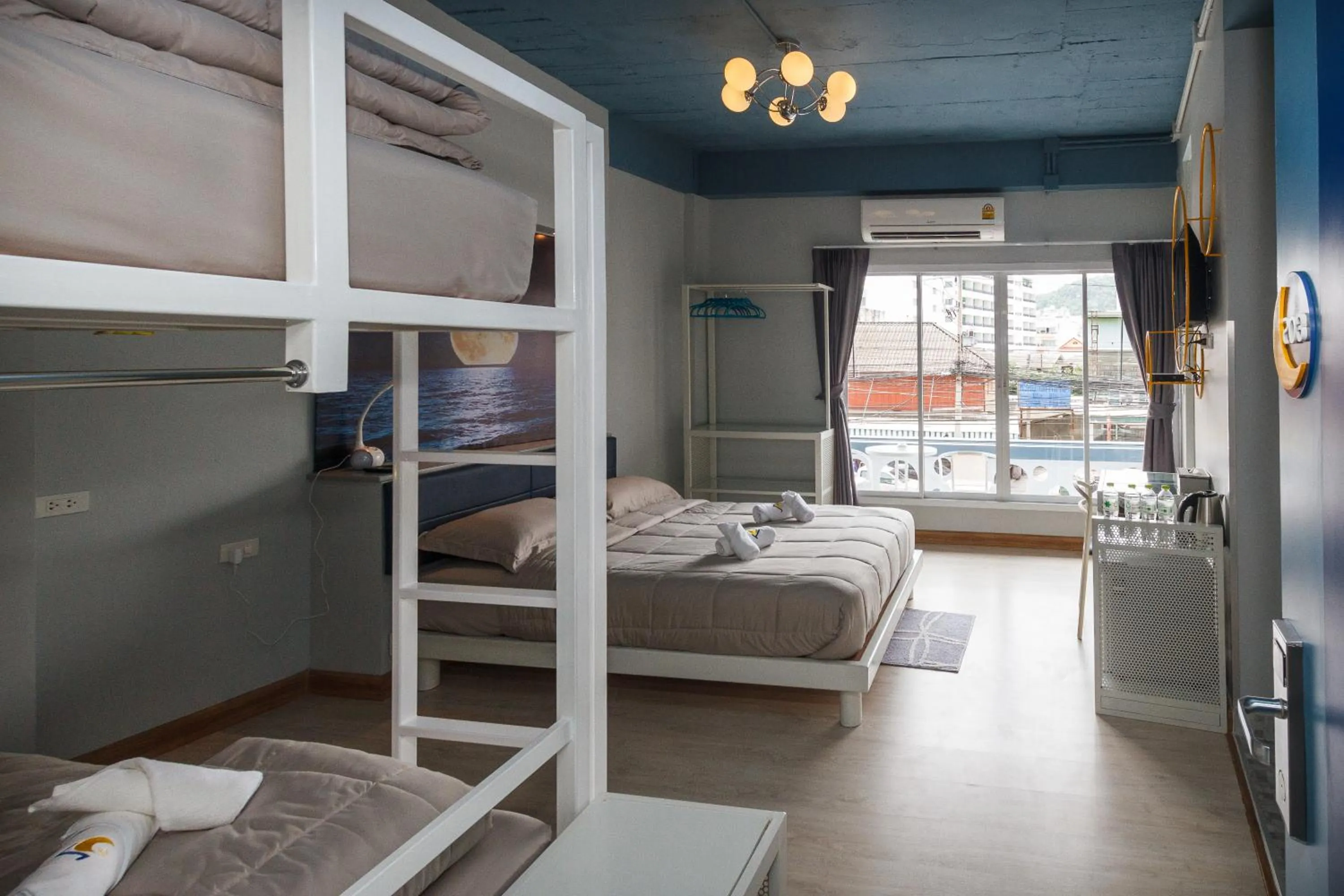 Bed in The Moon Hostel Huahin