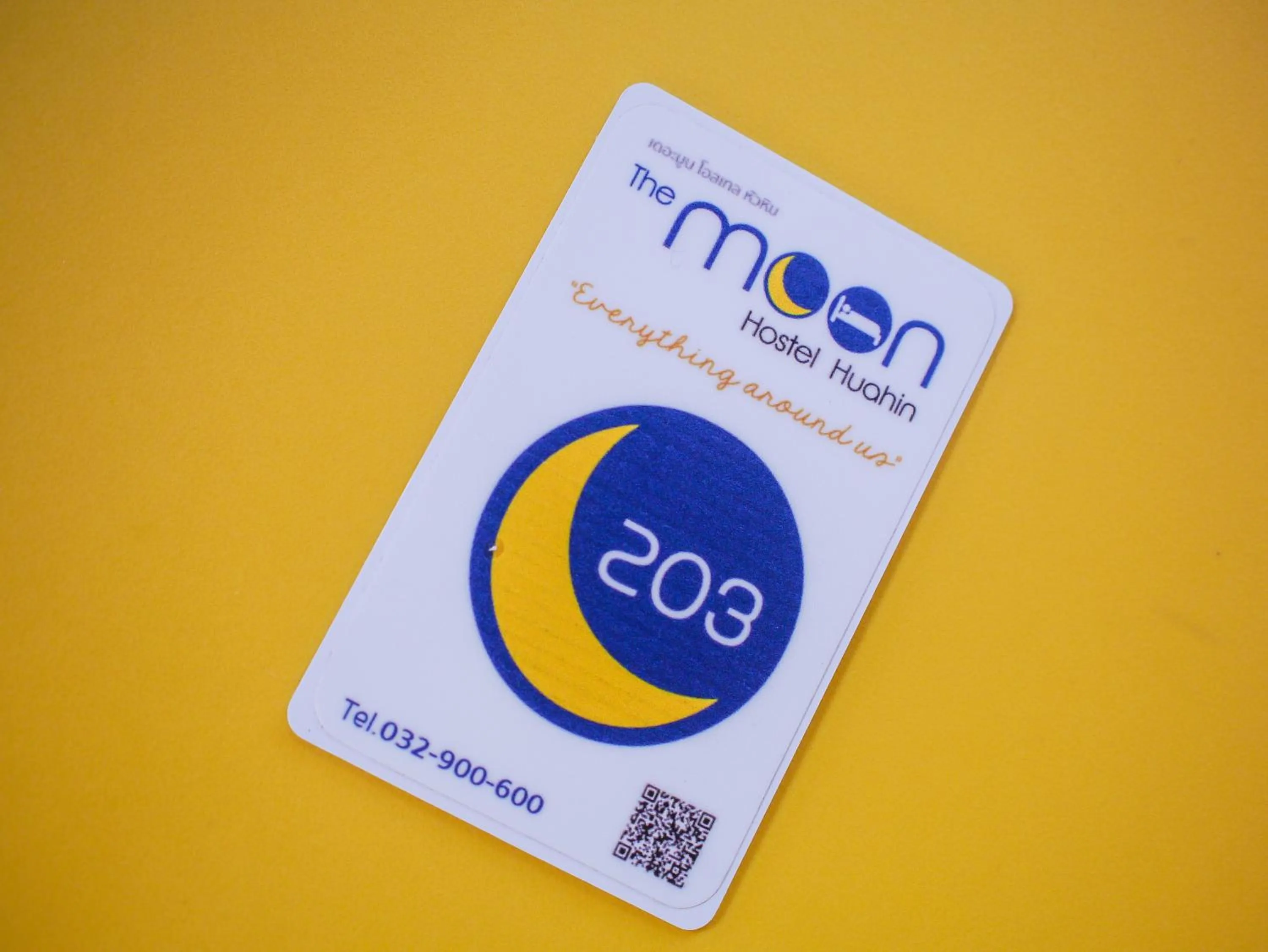 Area and facilities in The Moon Hostel Huahin