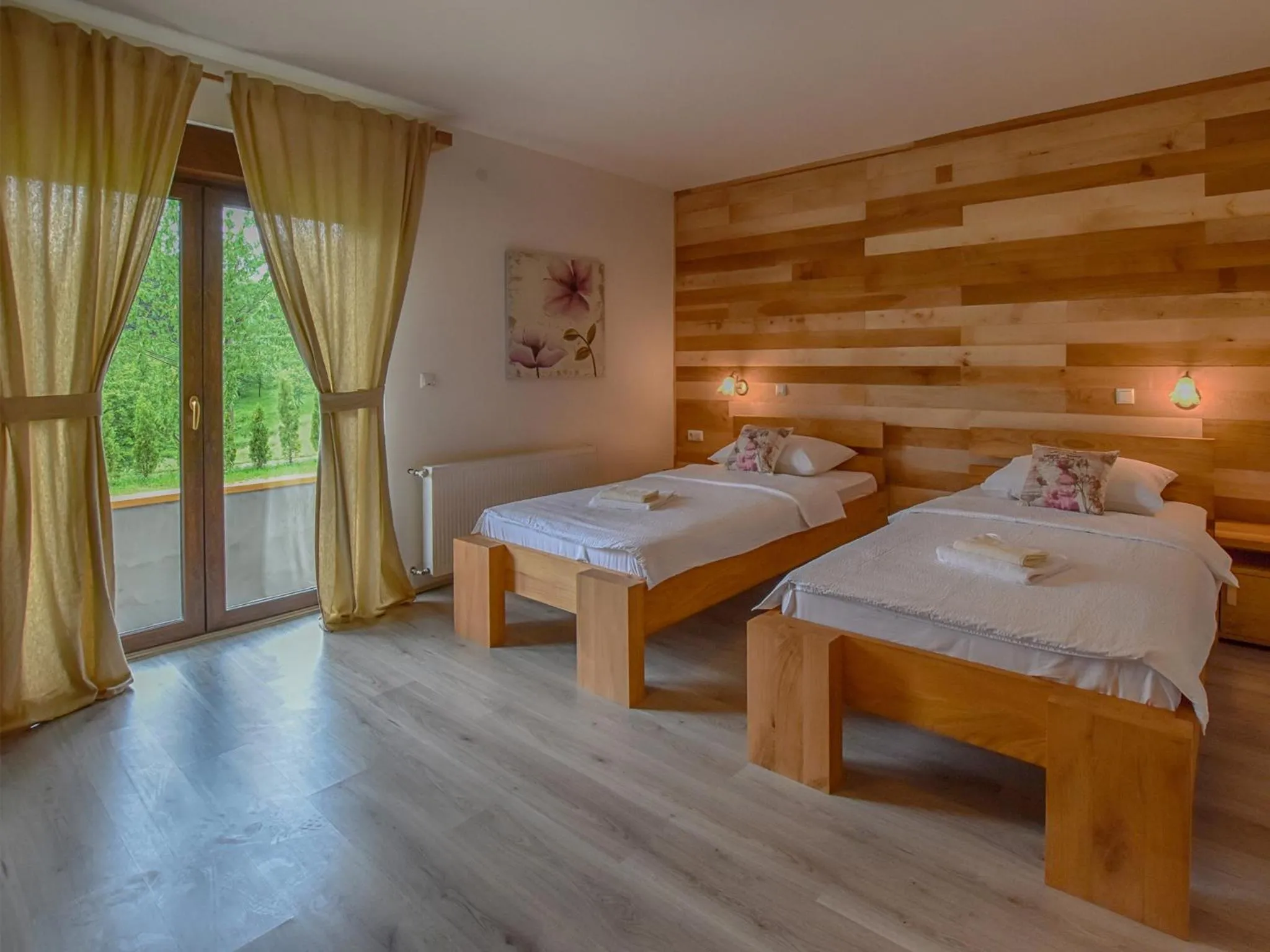 Bedroom, Bed in Villa Stone