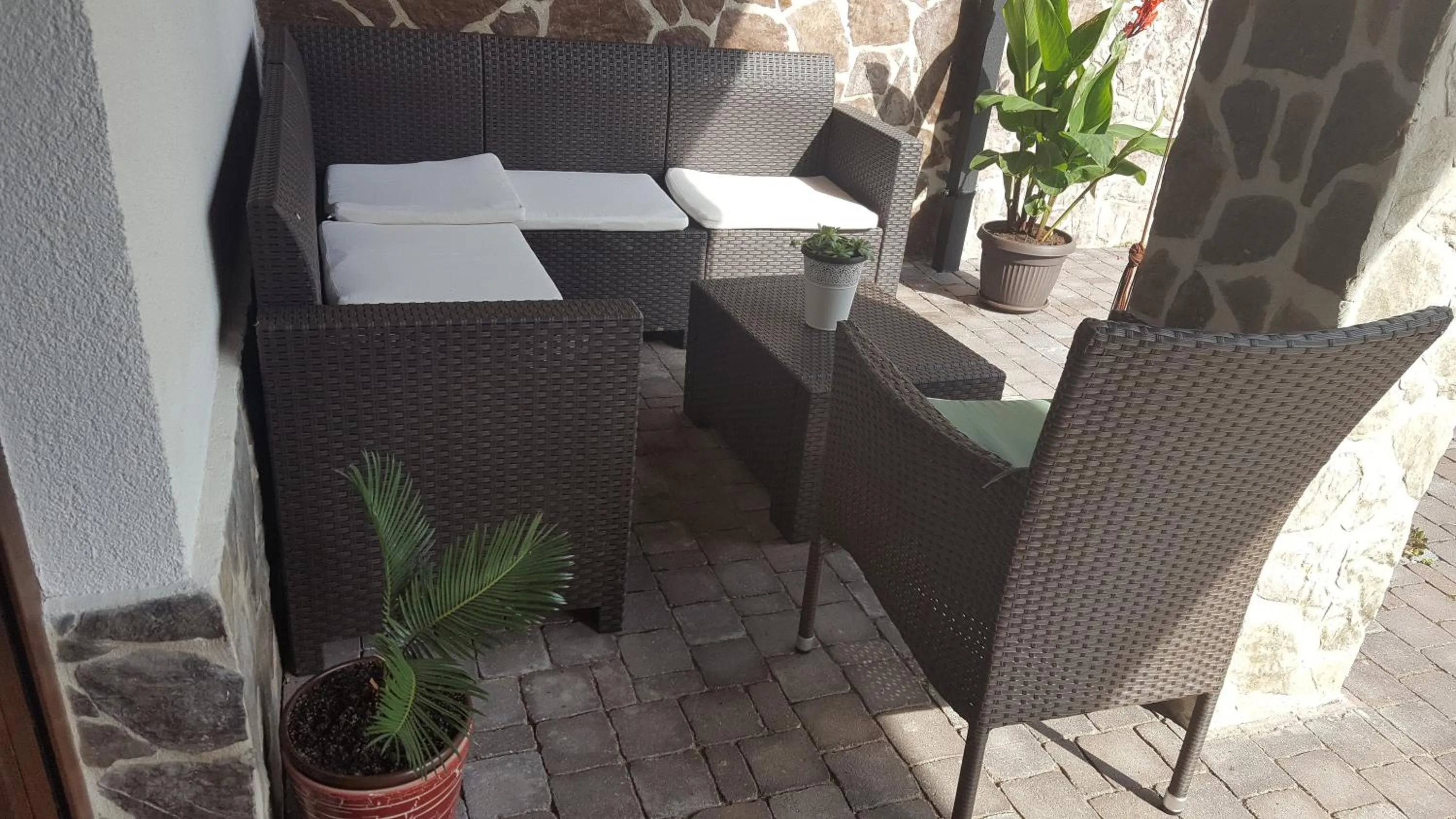 Balcony/Terrace in Villa Stone