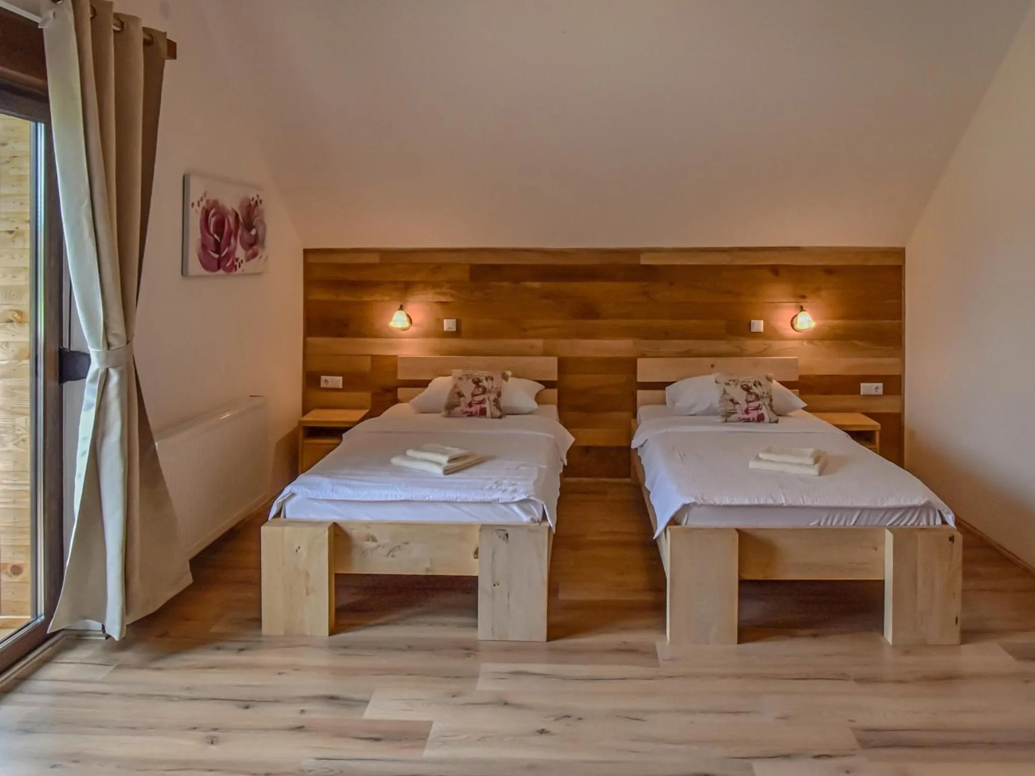 Bedroom, Bed in Villa Stone