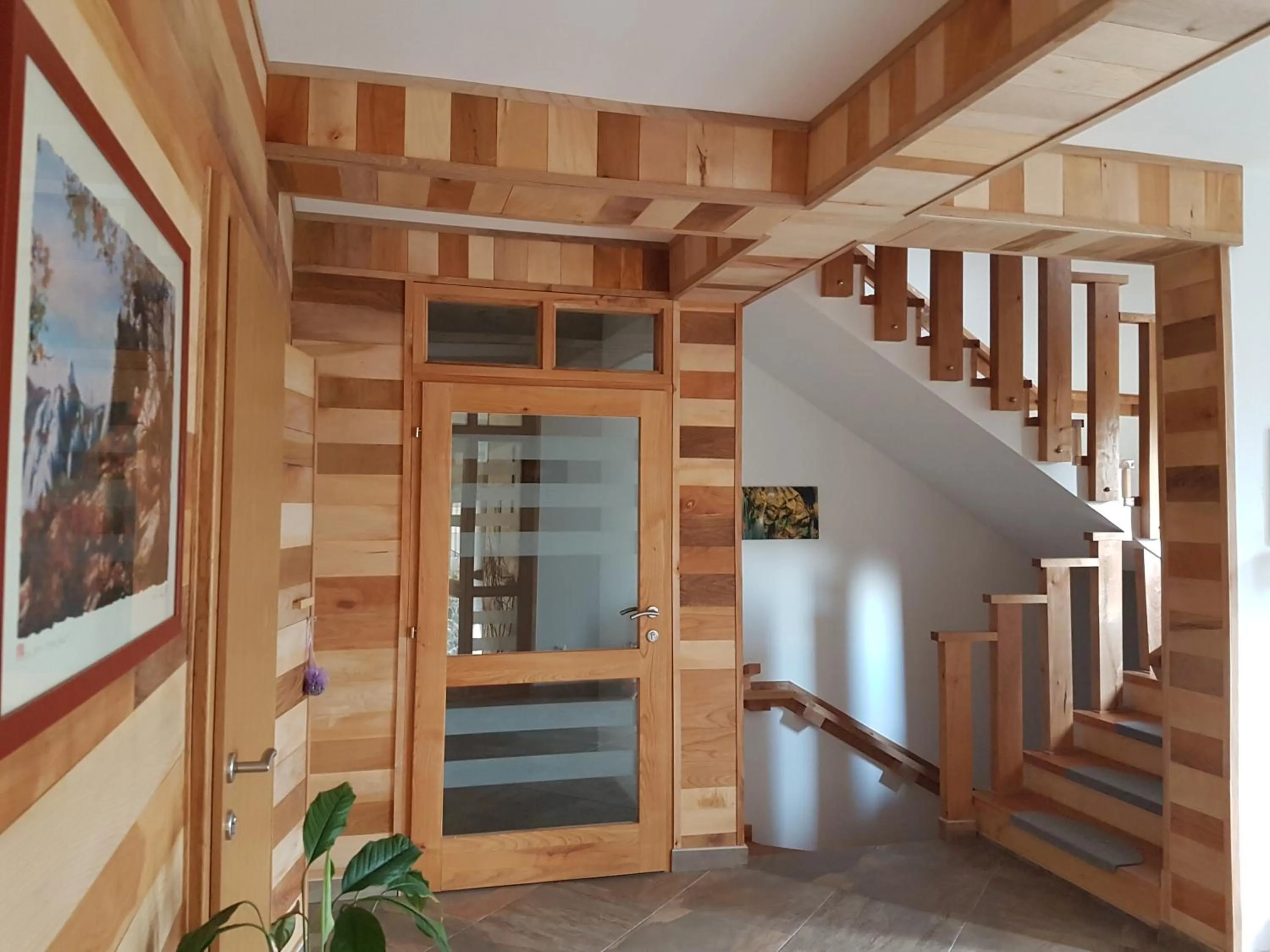 Facade/entrance in Villa Stone