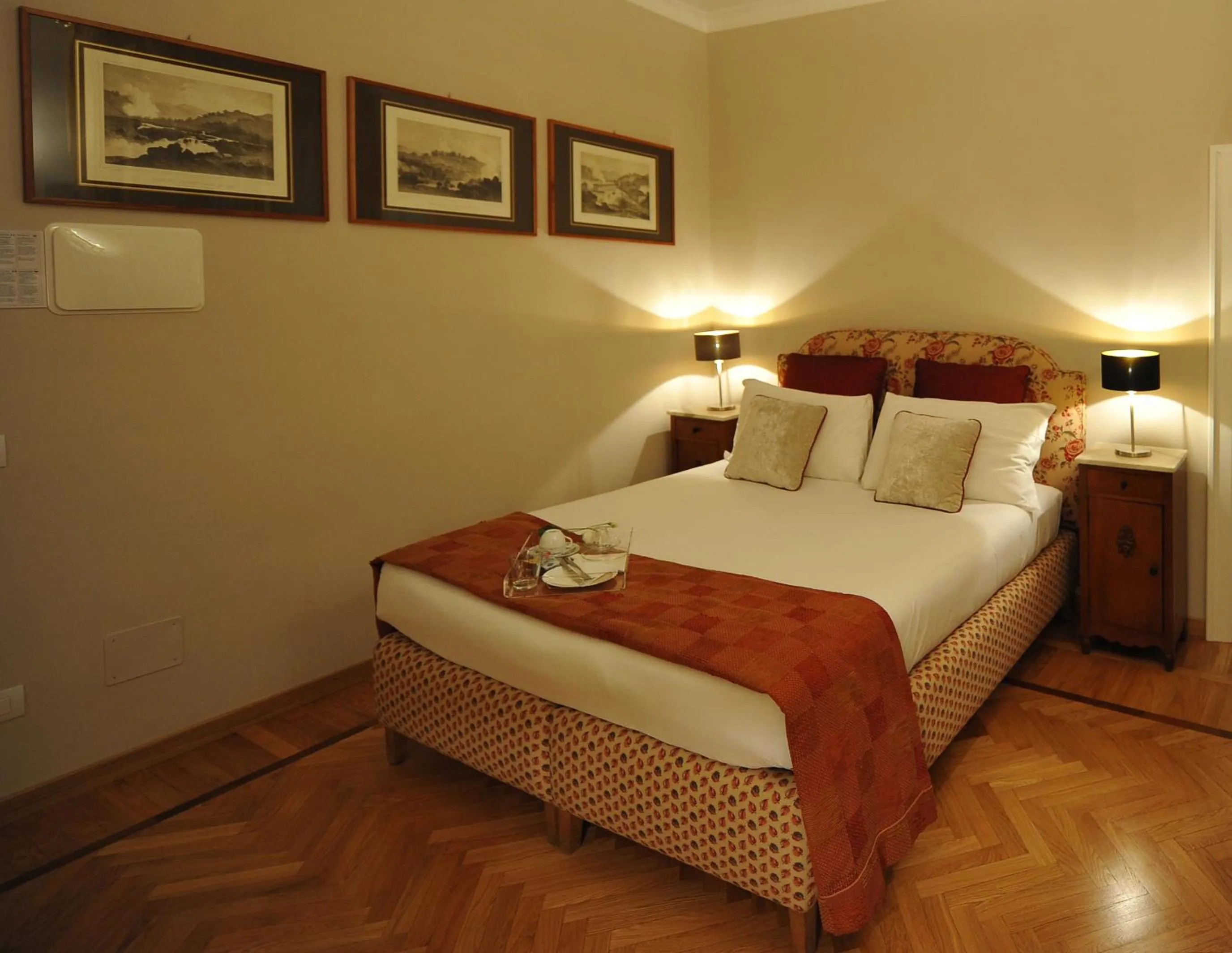 Bed in Angel Spagna Suite