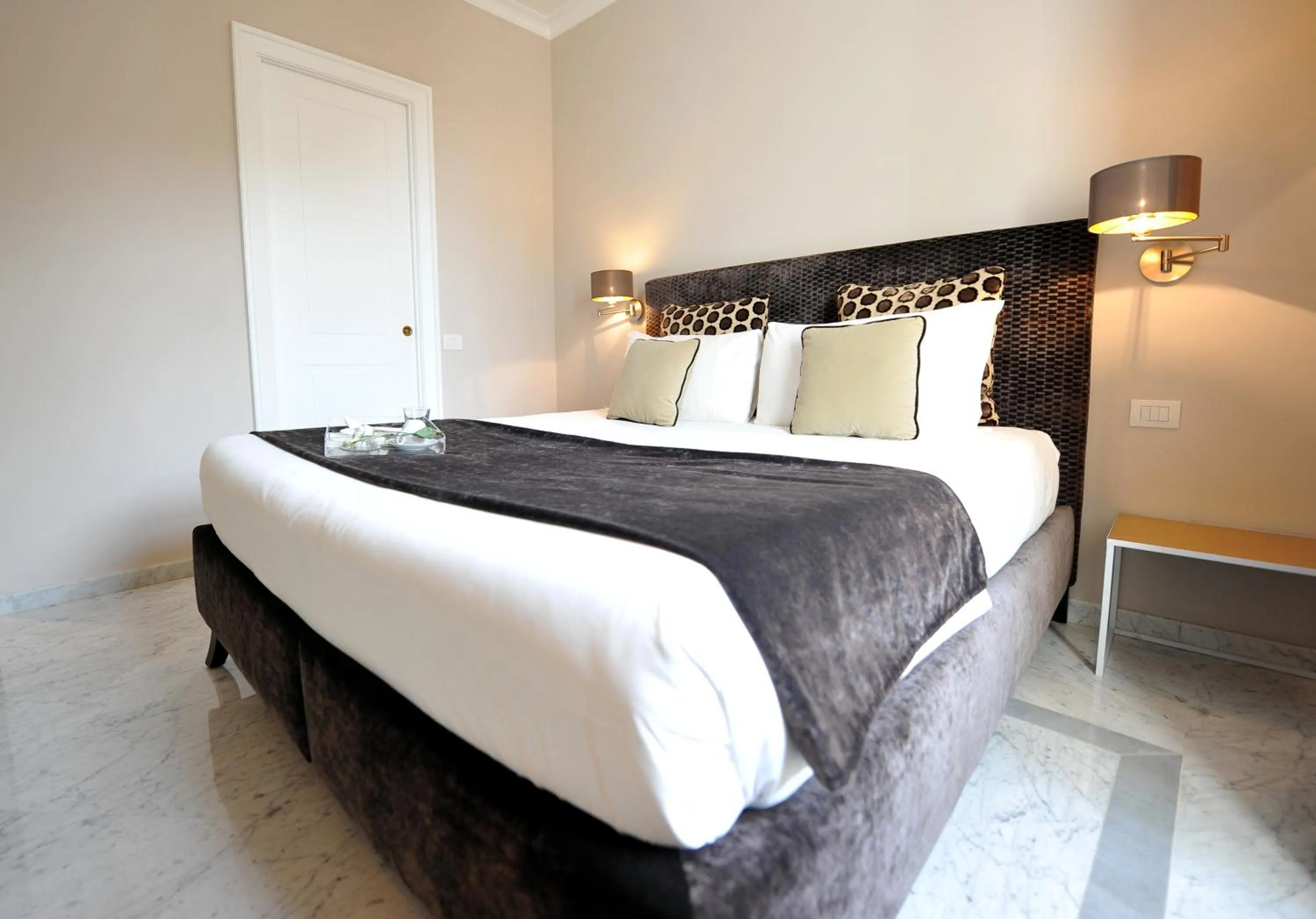Bed in Angel Spagna Suite