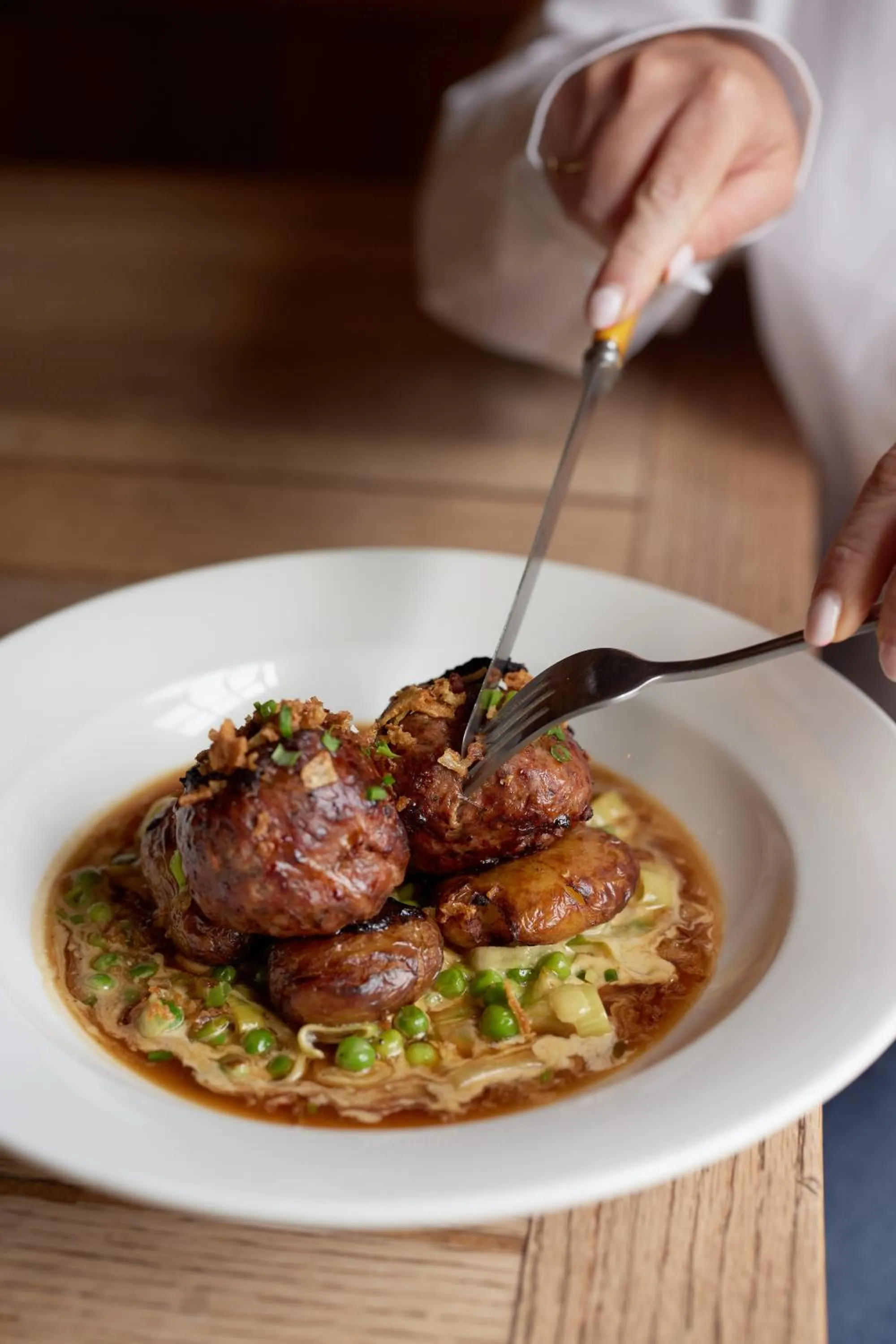 Food and drinks in The Dog & Gun Inn