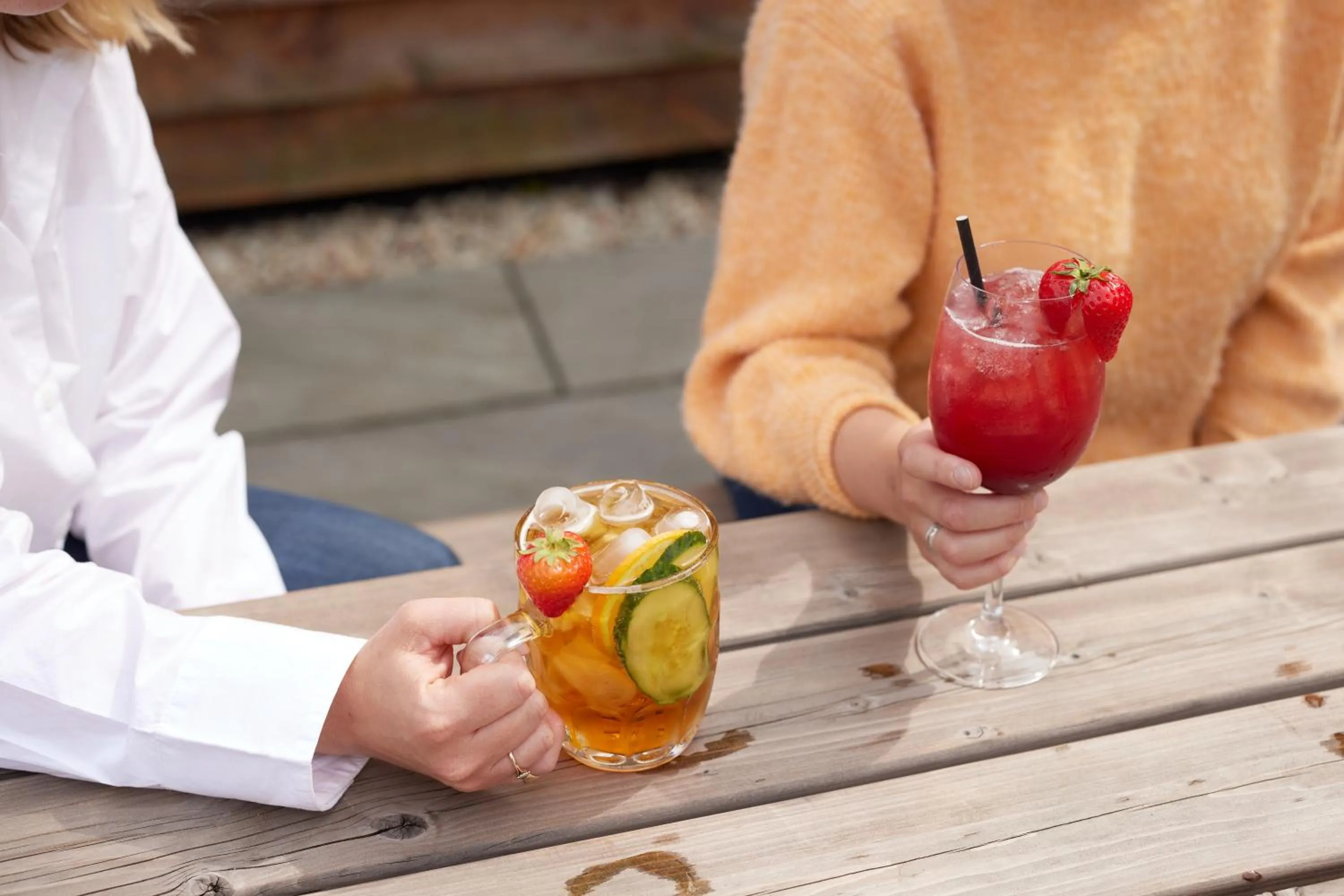 Food and drinks in The Dog & Gun Inn