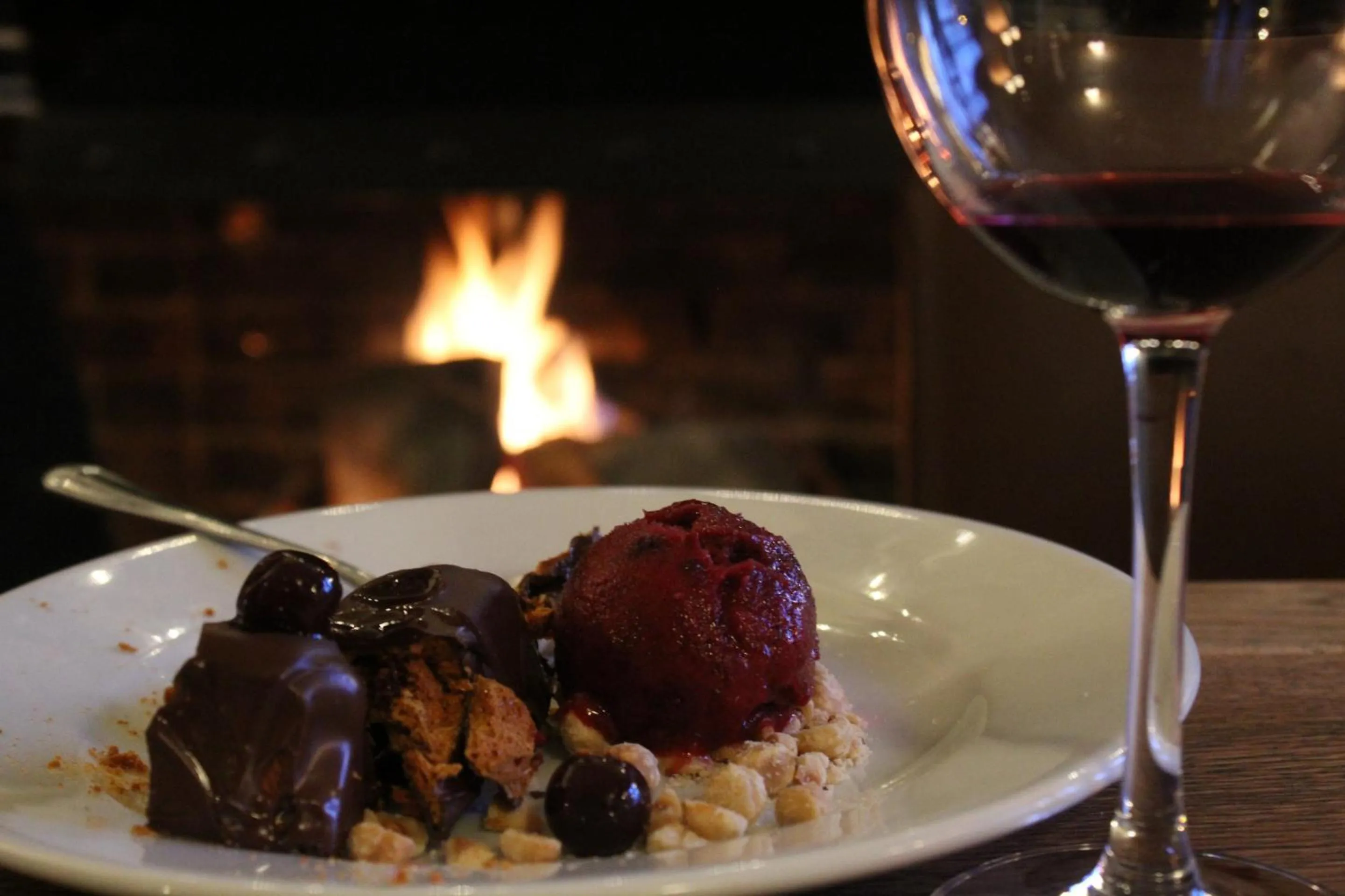 Food and drinks in The Dog & Gun Inn