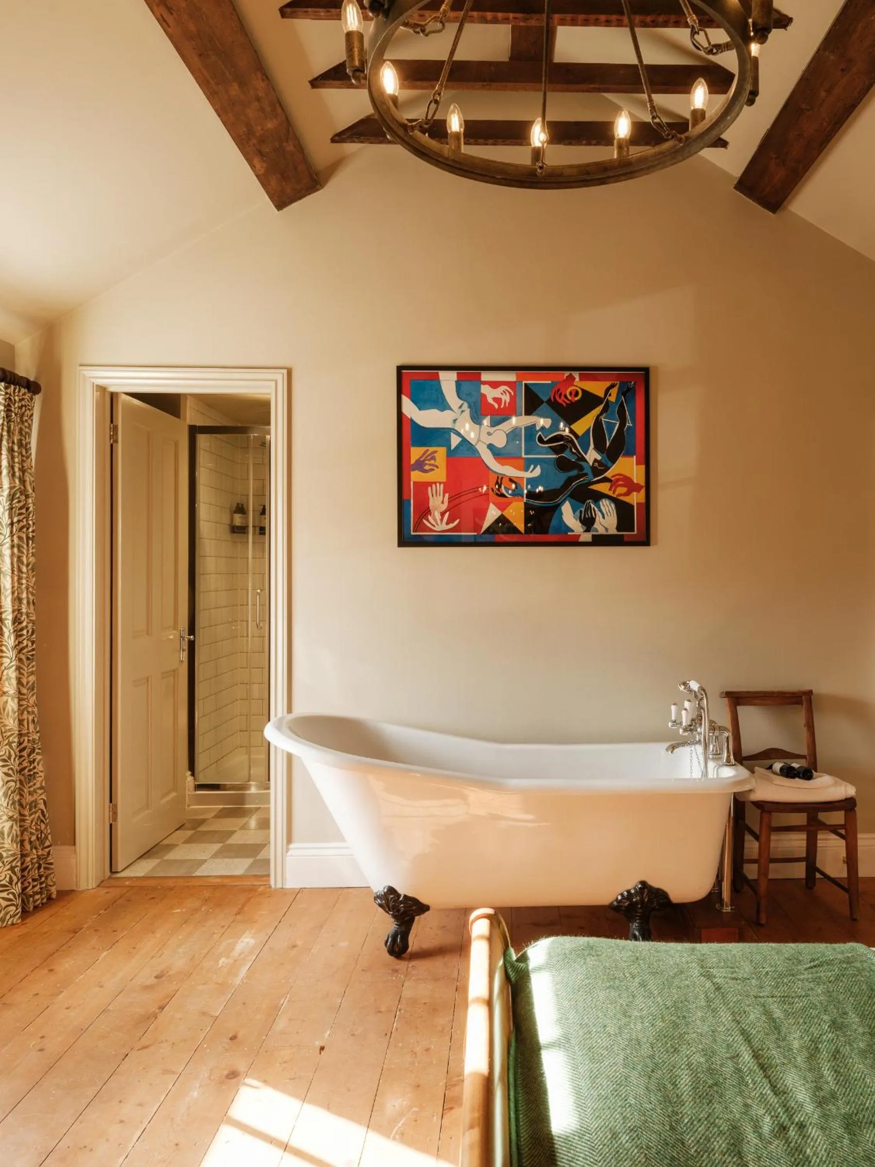 Bedroom in The Dog and Gun