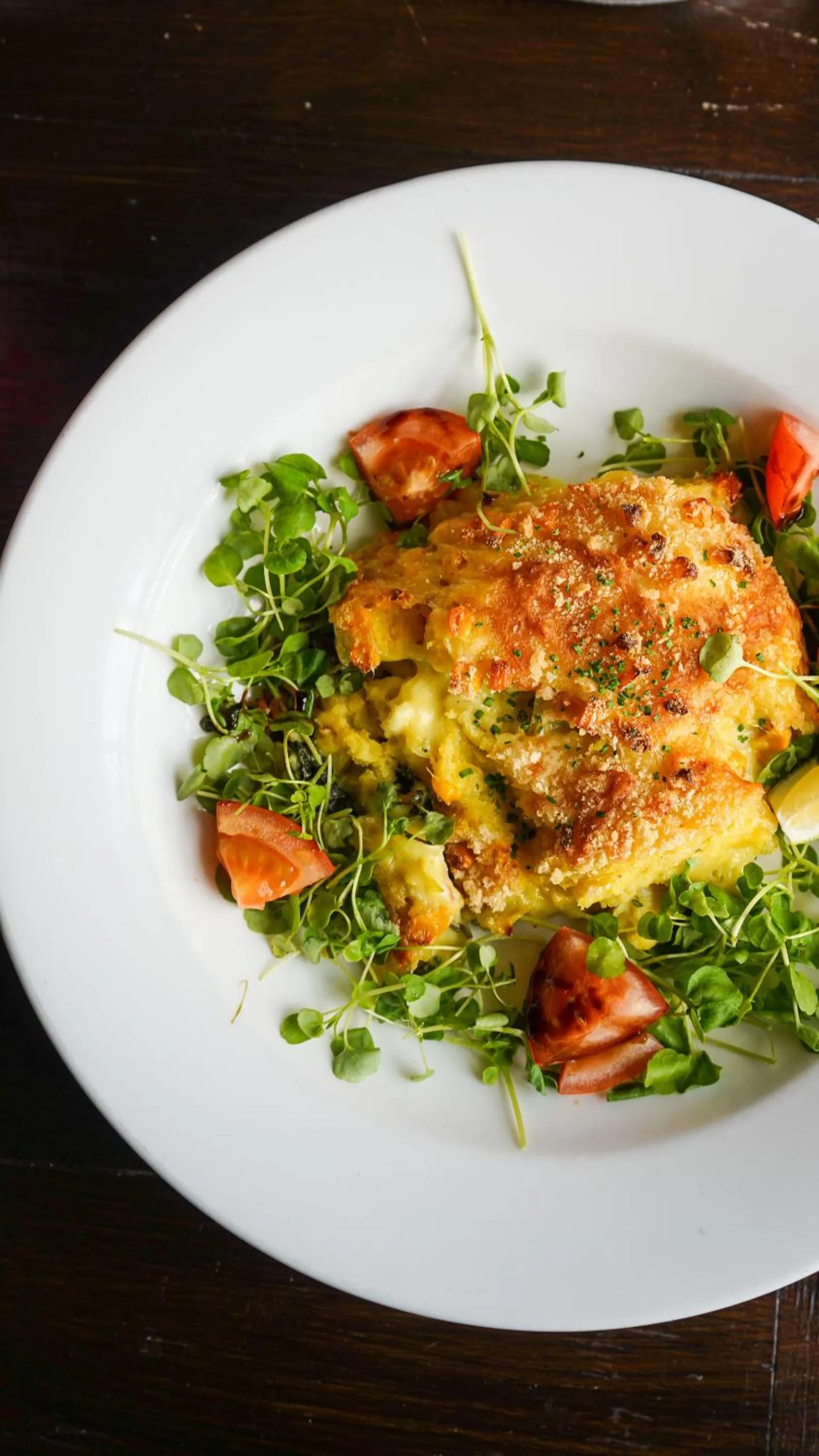 Food and drinks in The Dog & Gun Inn