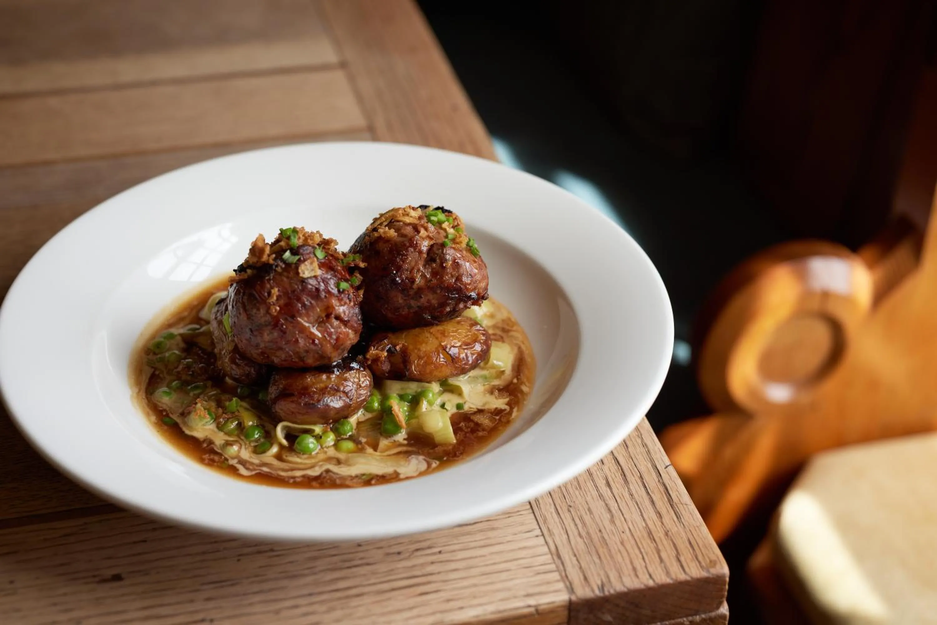 Food and drinks in The Dog & Gun Inn