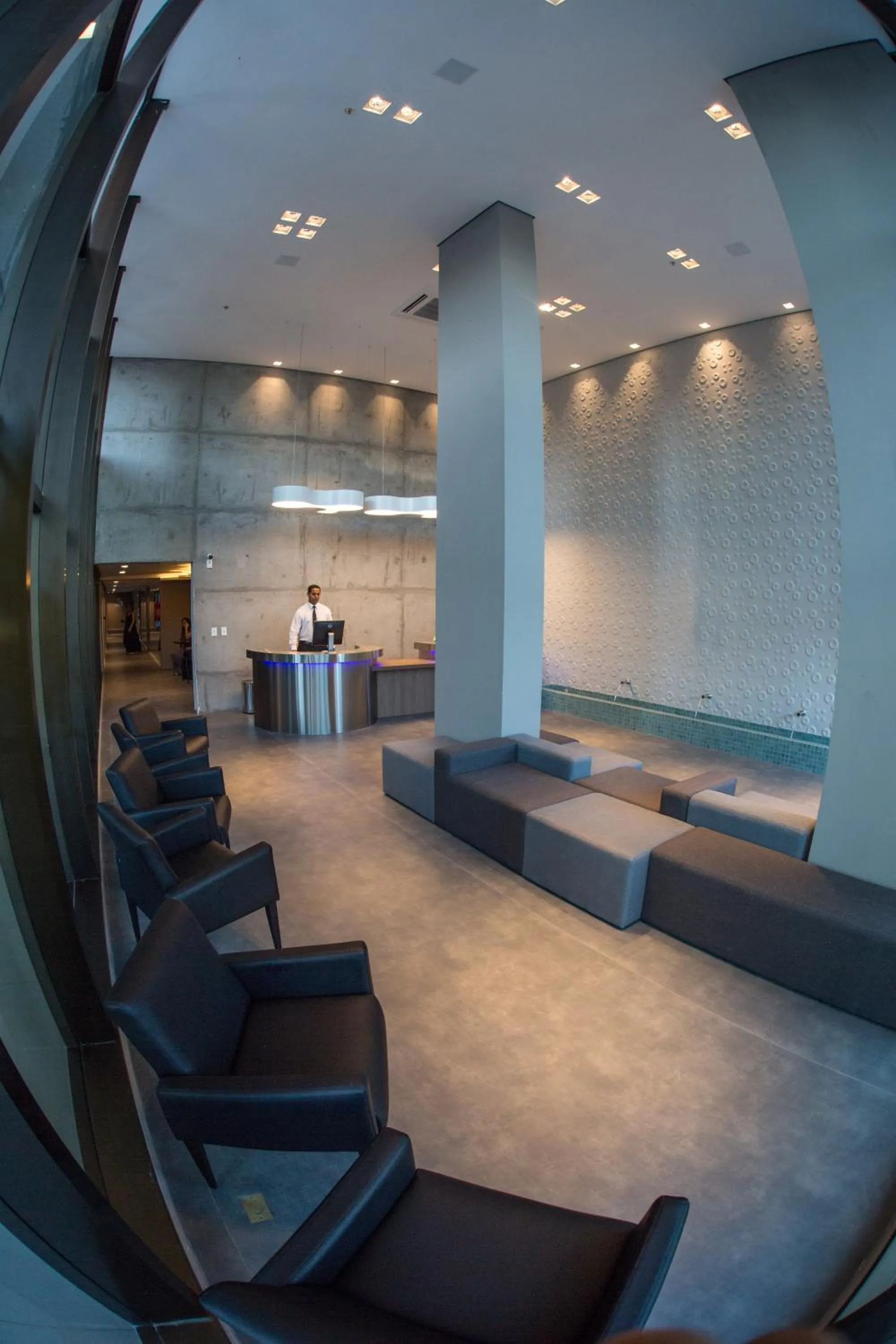 Lobby or reception in Acqua Suítes Maceió