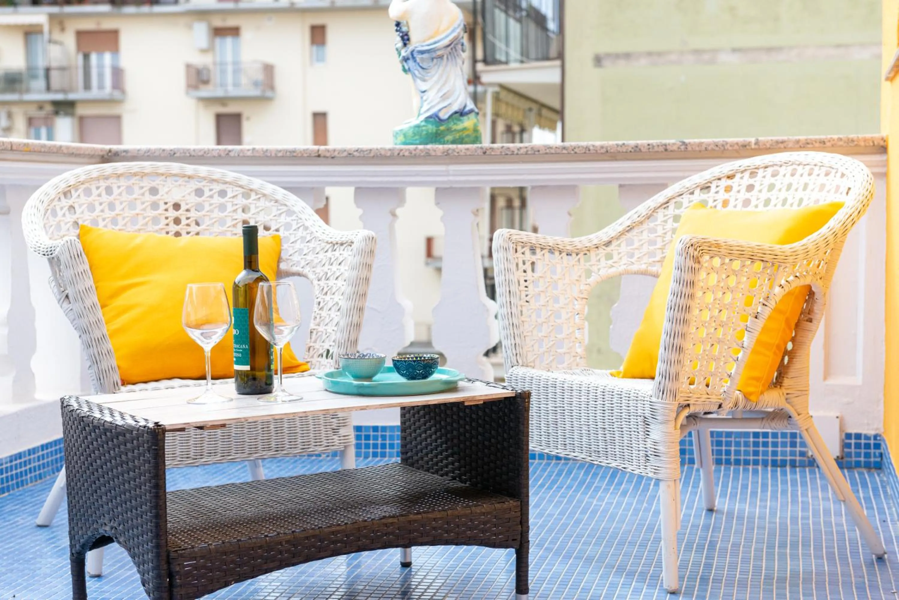 Balcony/Terrace in La Casa di Bianca