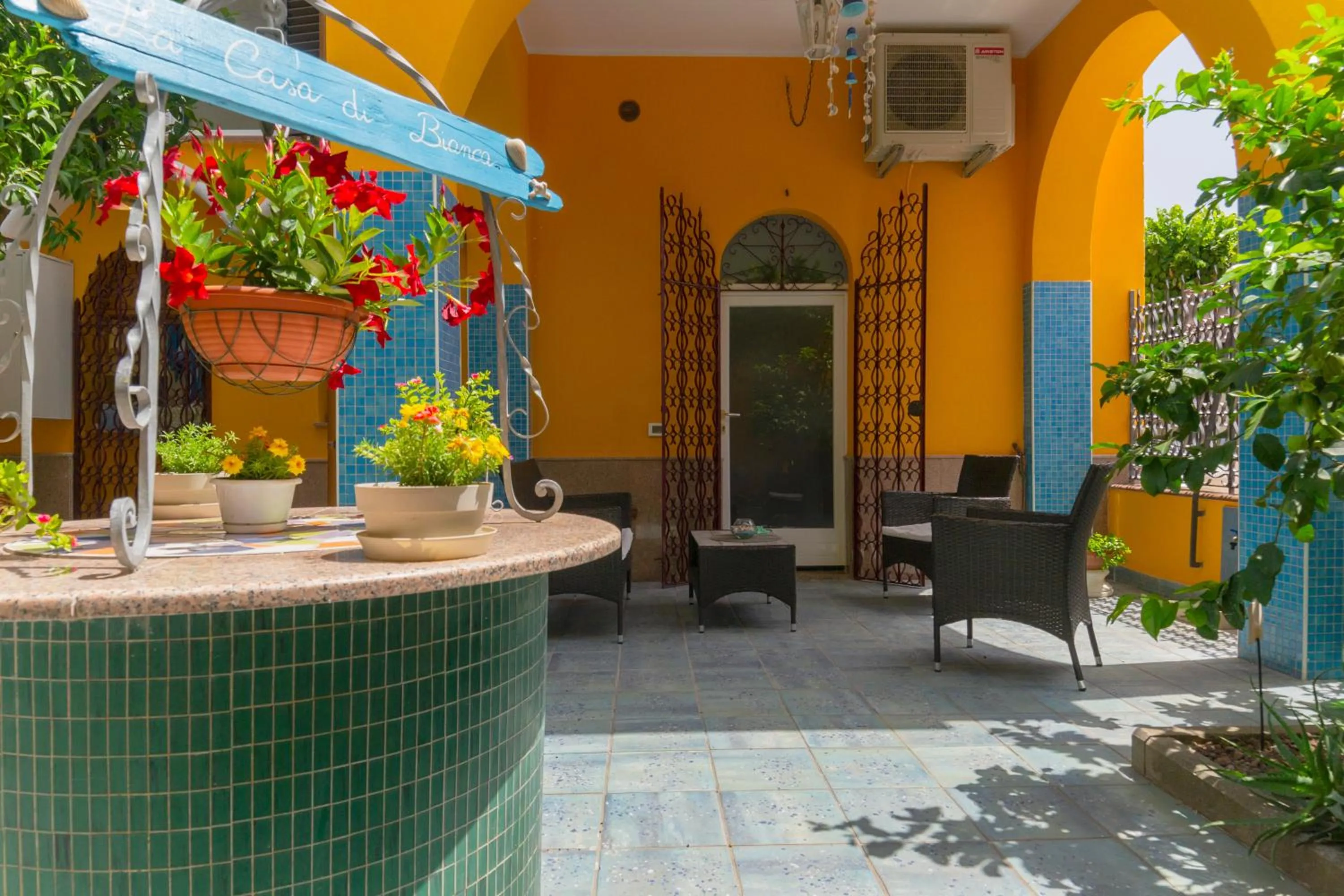 Patio in La Casa di Bianca