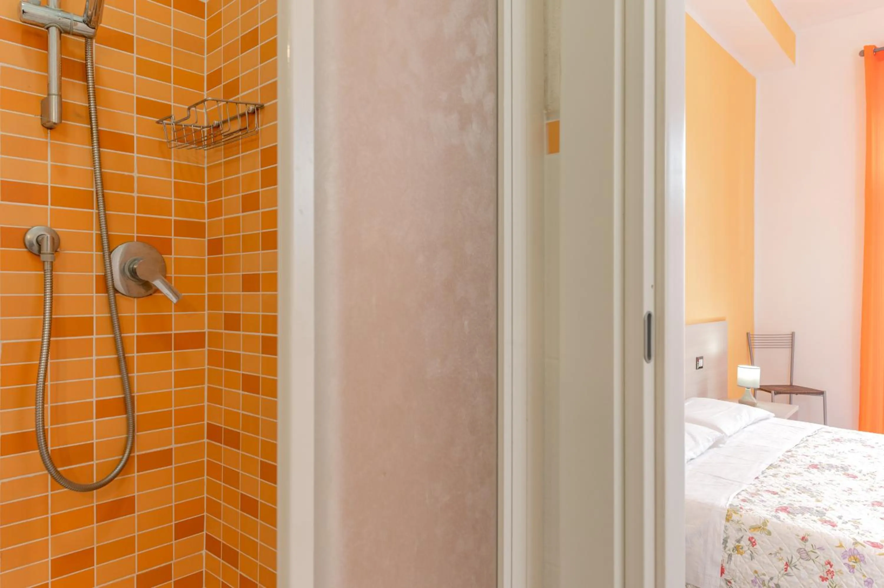 Bathroom, Bed in La Casa di Bianca