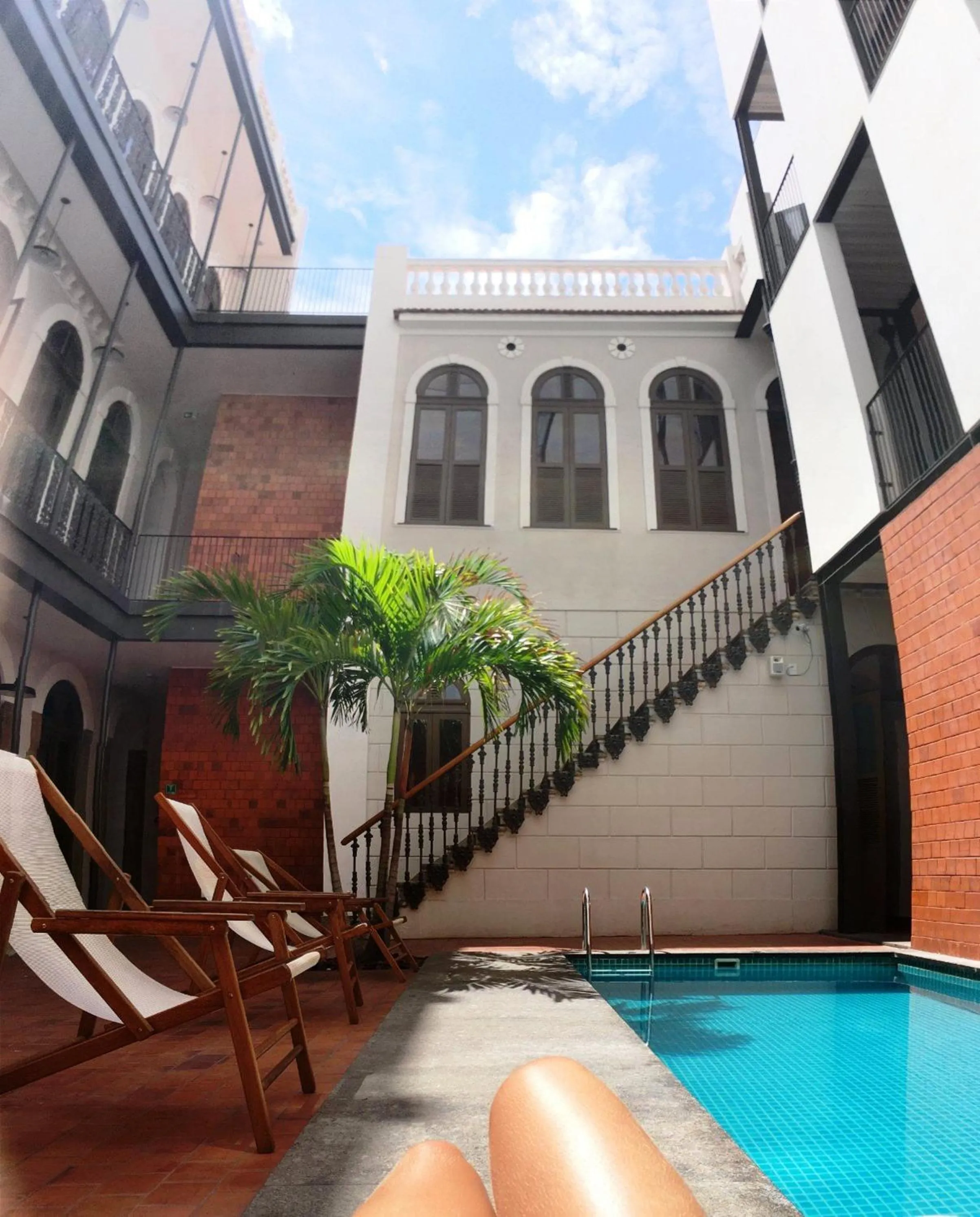 Pool view in Villa 25