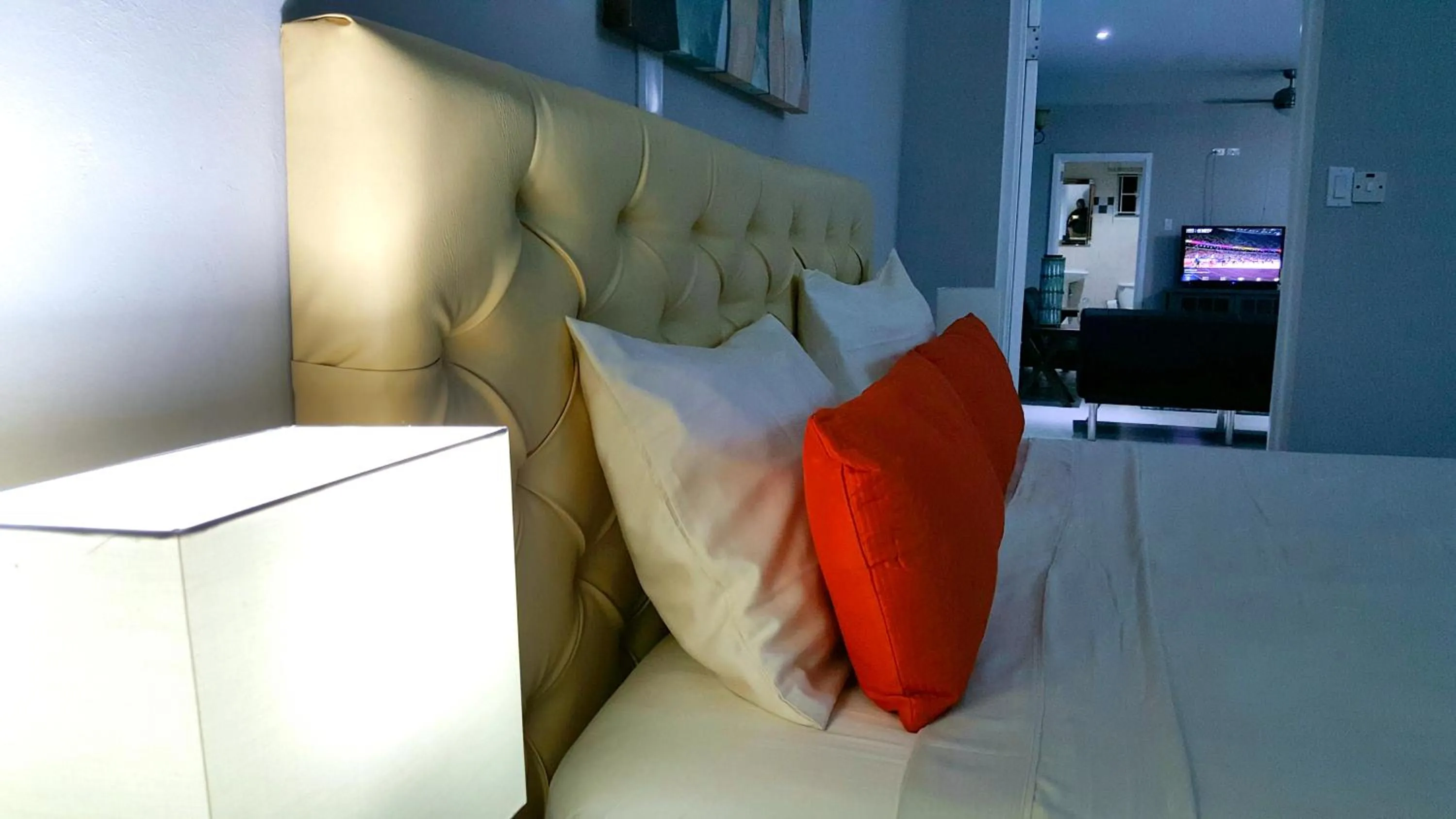 Bedroom, Bed in New Kingston Guest Apartments @ Donhead