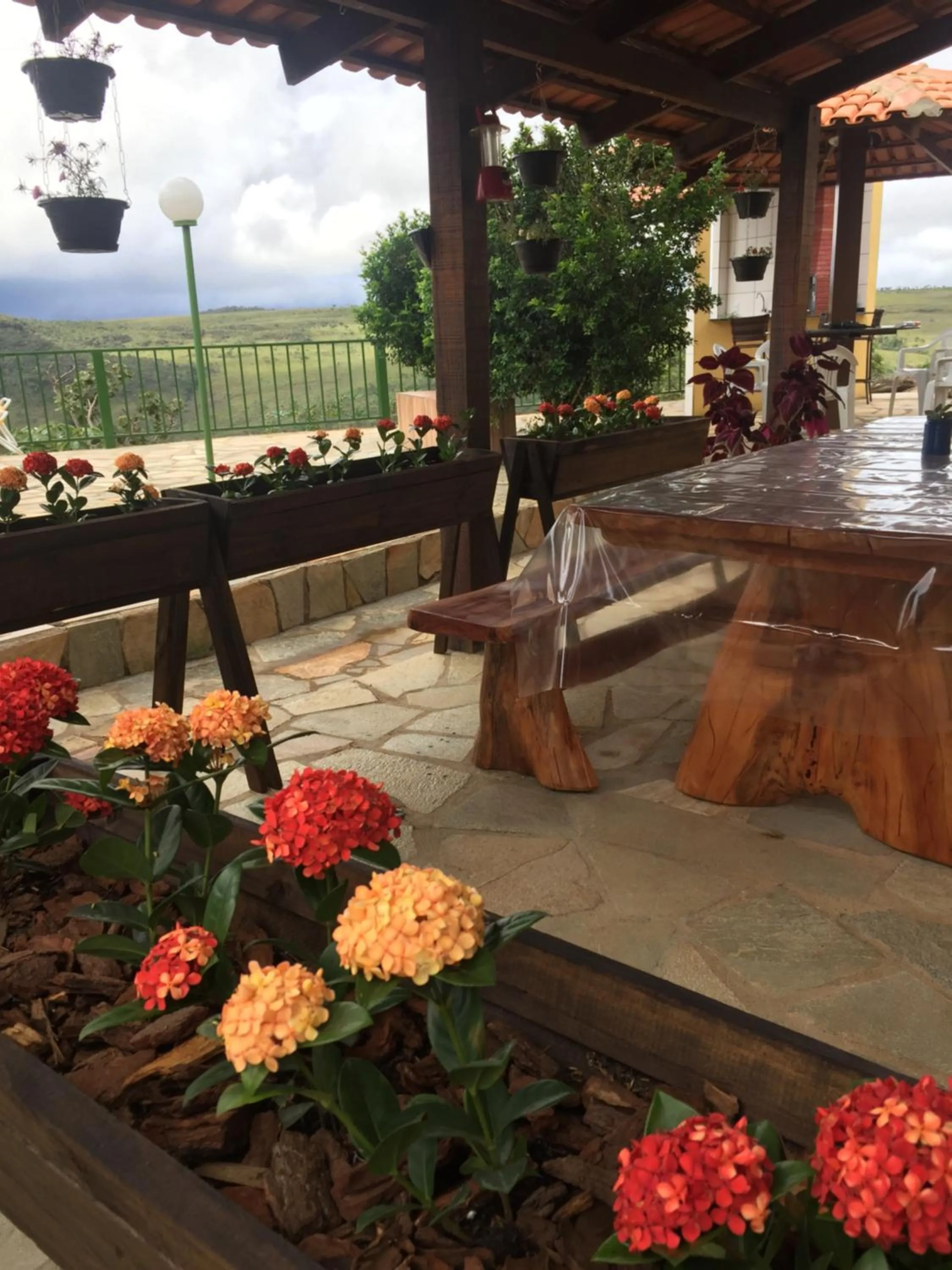 Balcony/Terrace in Pousada Recanto das Pedras São Leopoldo