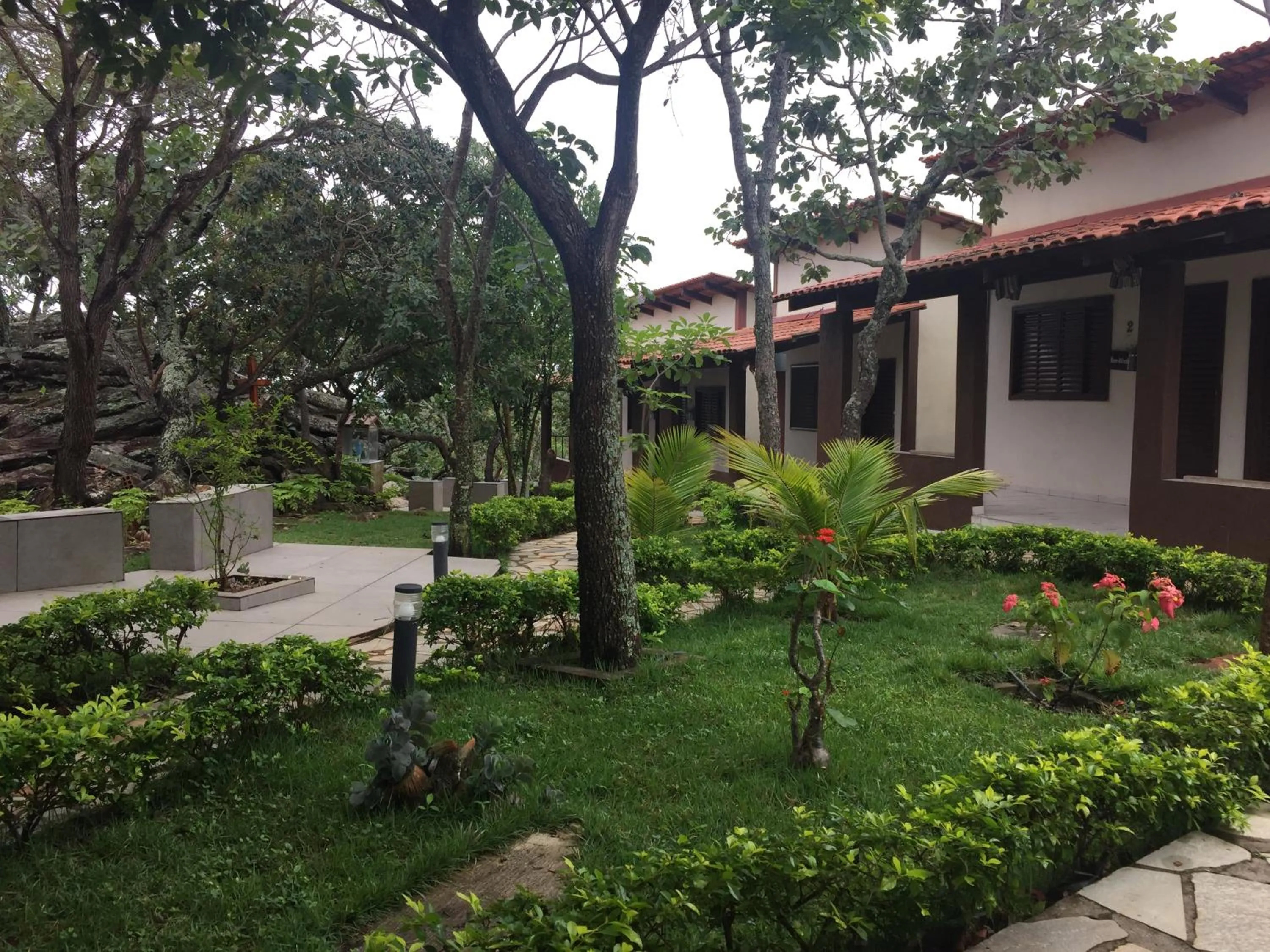 Garden view in Pousada Recanto das Pedras São Leopoldo