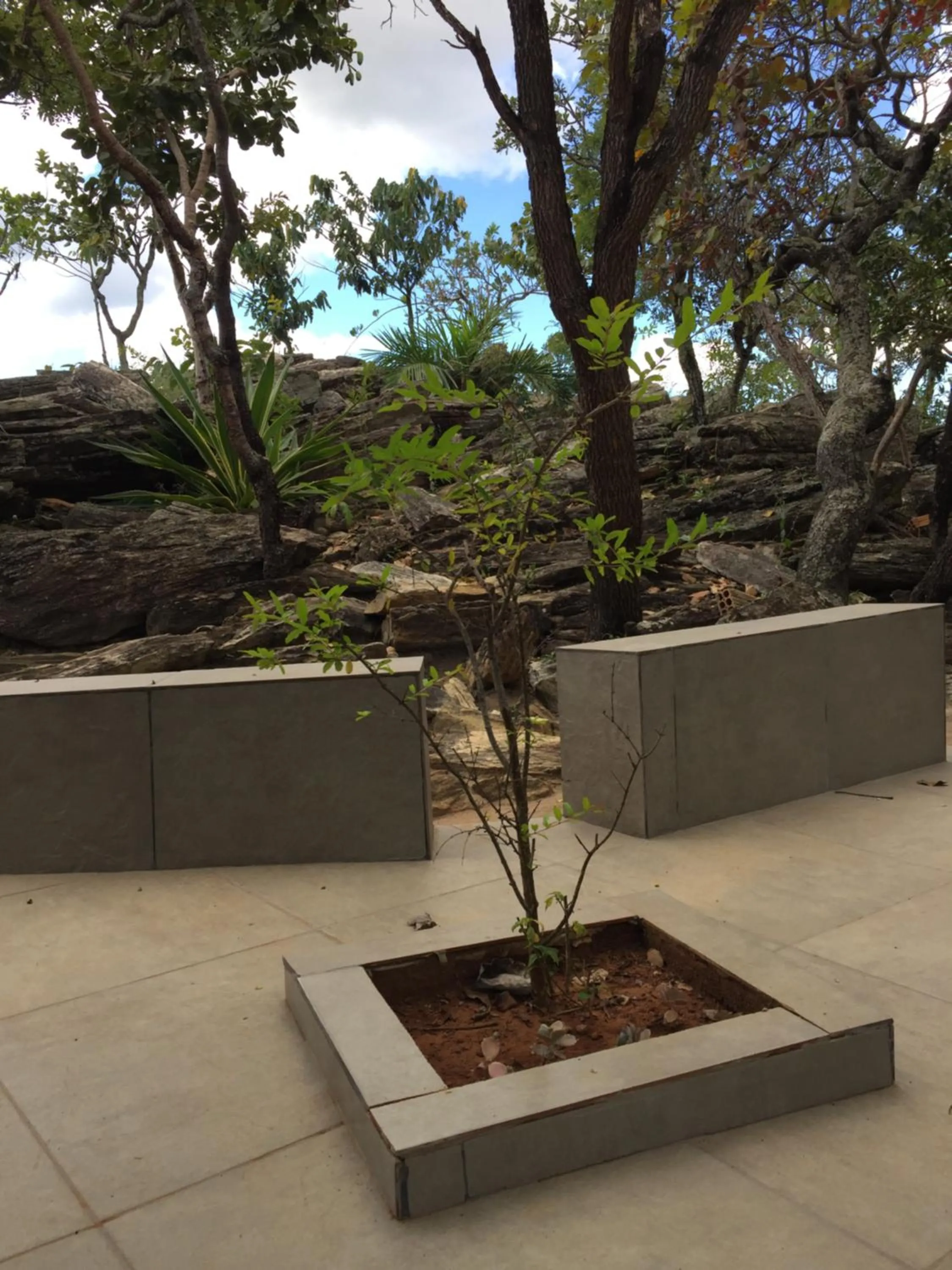 Garden view in Pousada Recanto das Pedras São Leopoldo