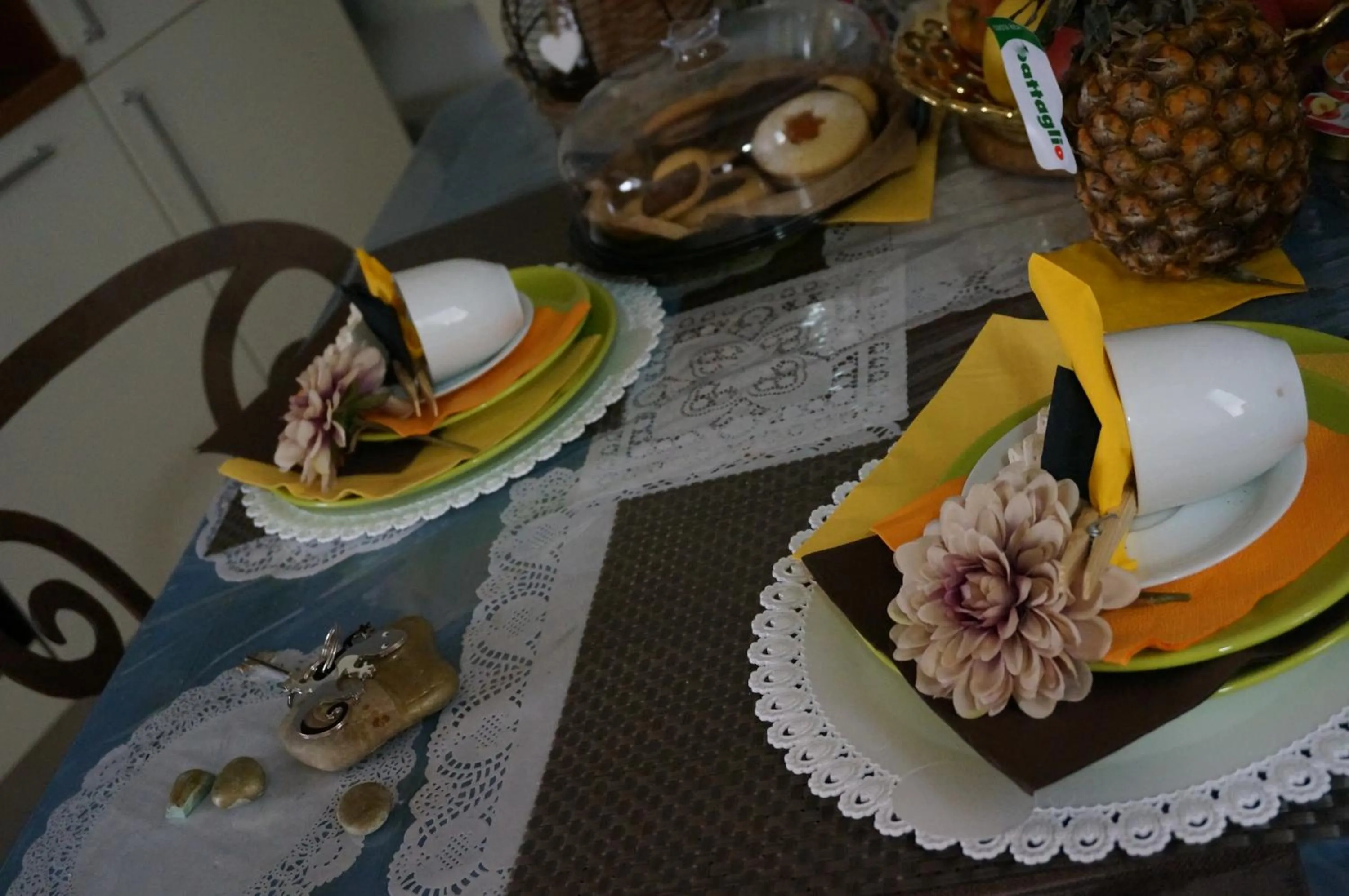 Decorative detail in Il Geco