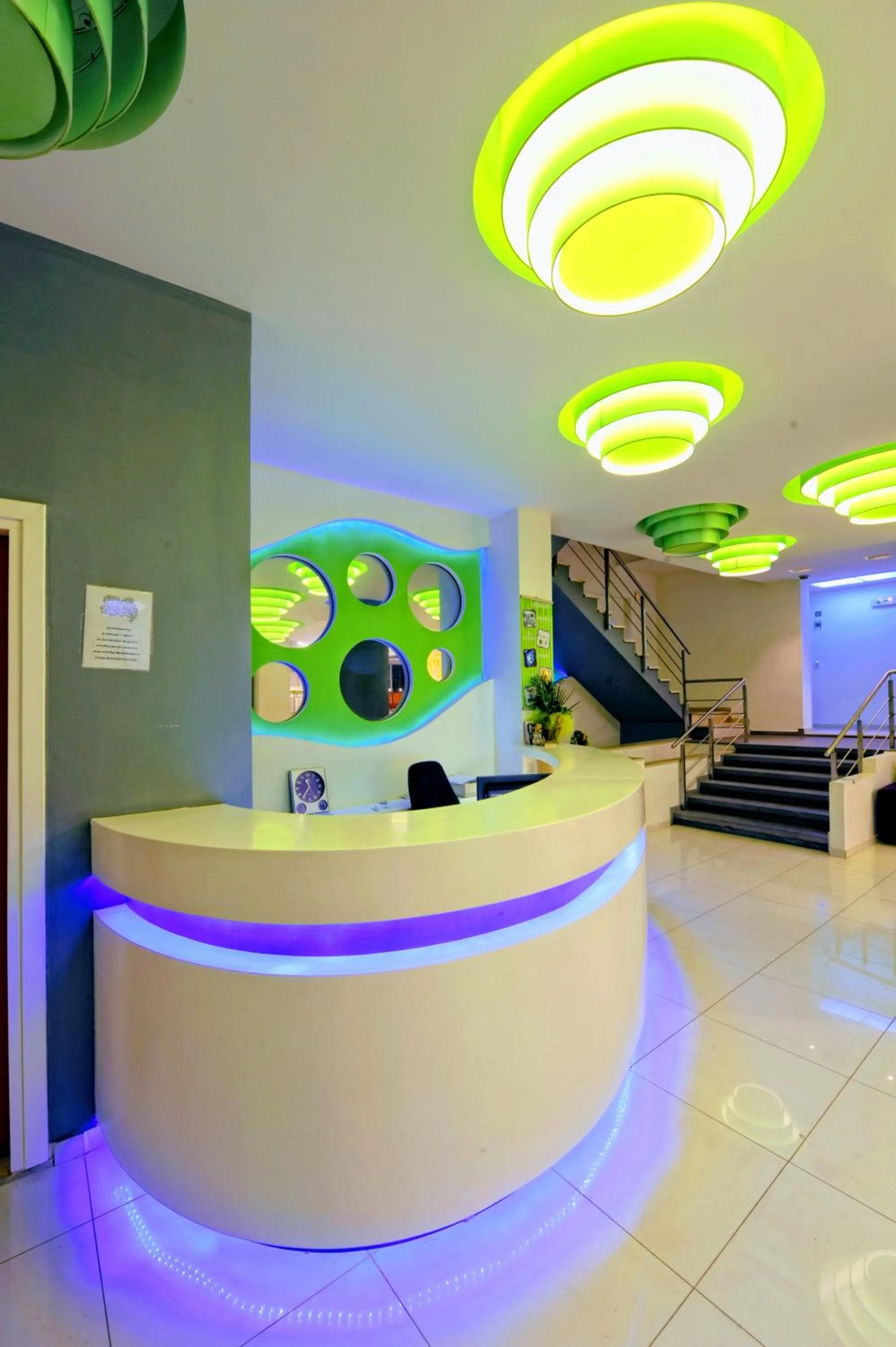 Lobby or reception in Hermes Hotel