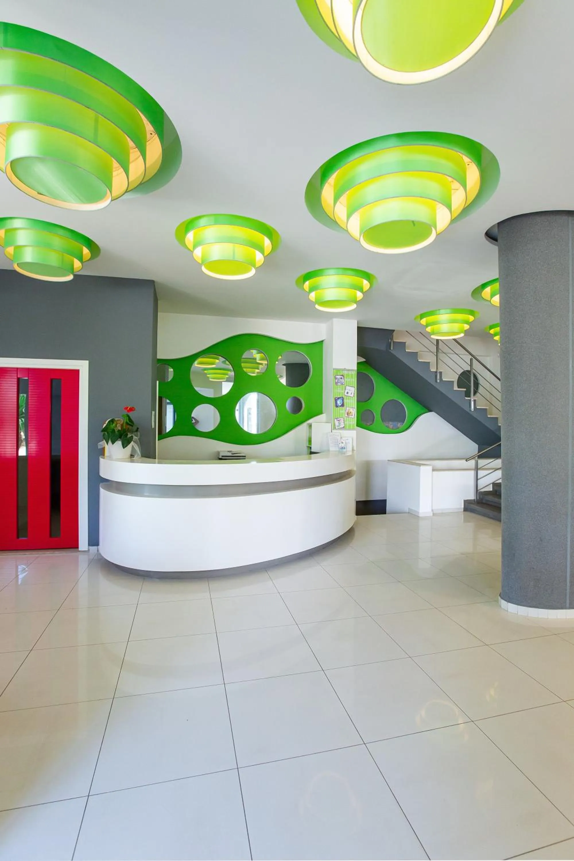 Lobby or reception in Hermes Hotel