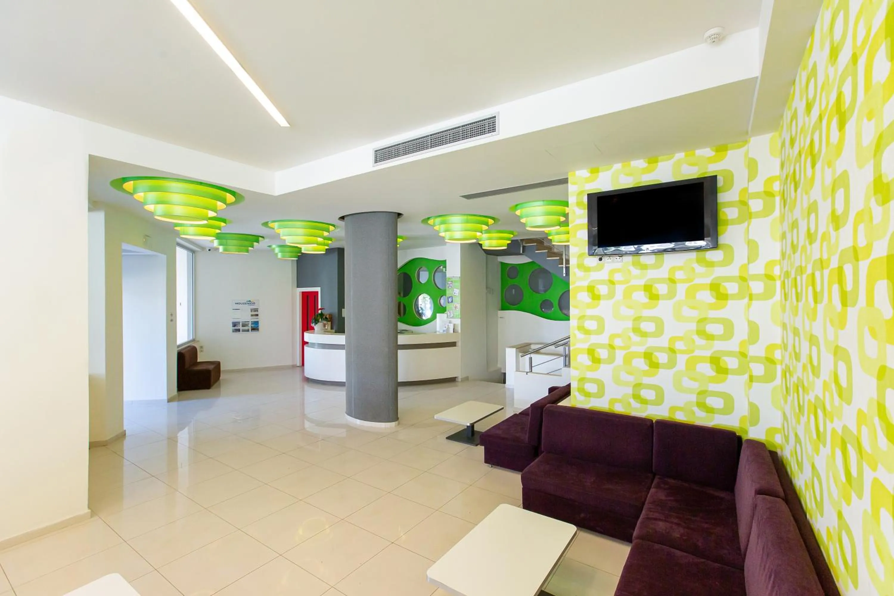 Lobby or reception in Hermes Hotel