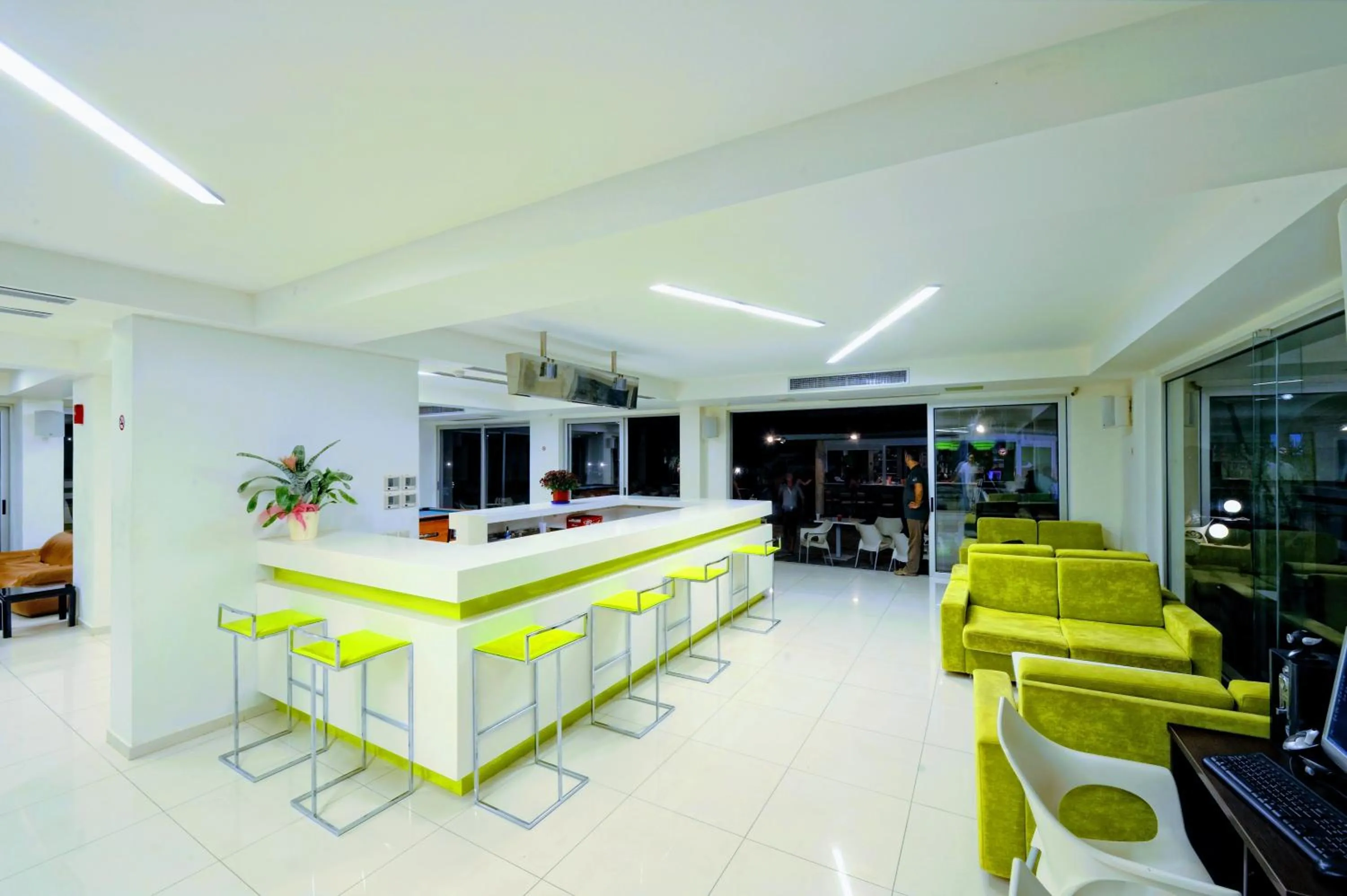 Lounge or bar in Hermes Hotel