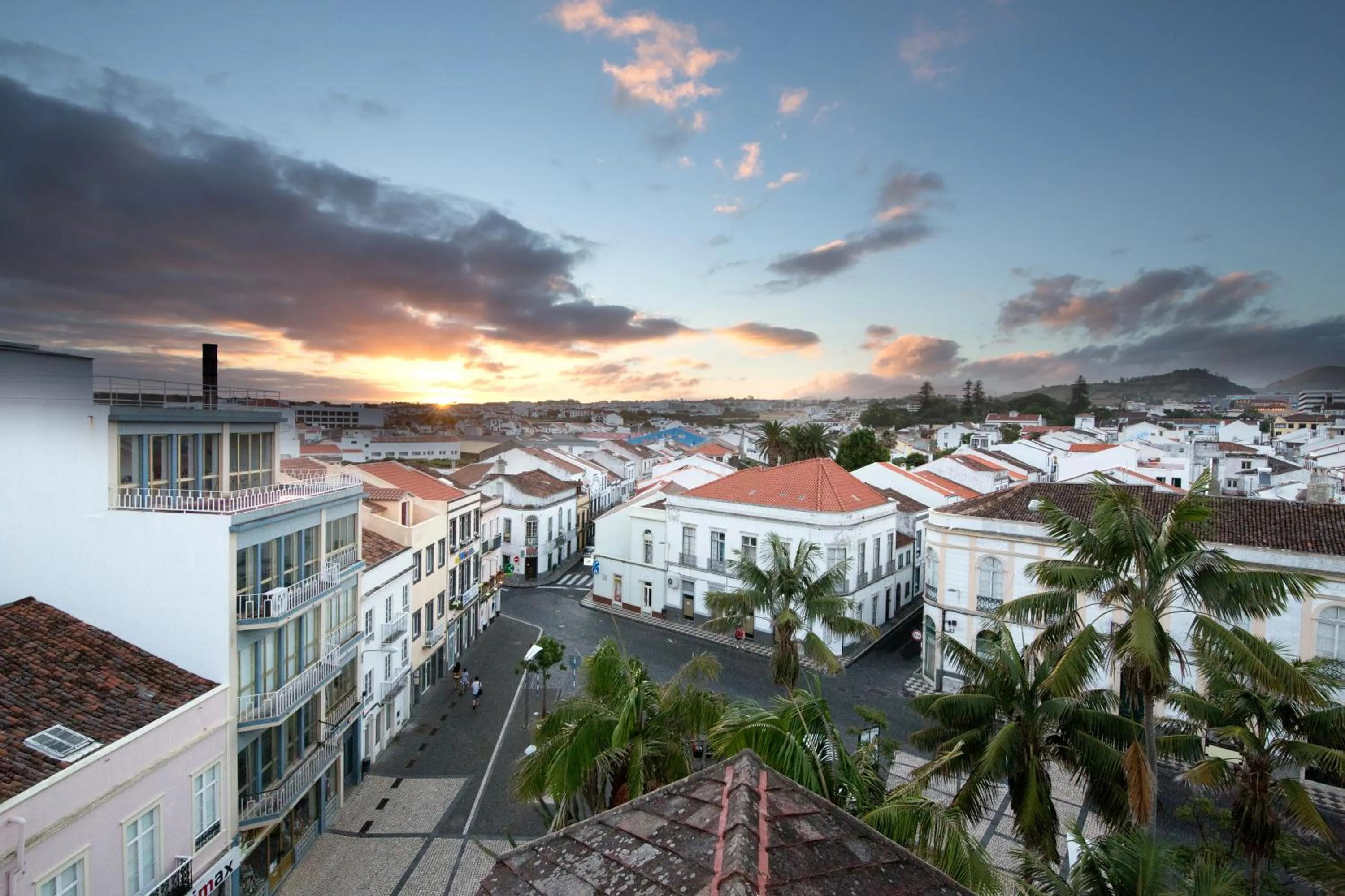 City view in Casa das Palmeiras Charming House - Azores 1901