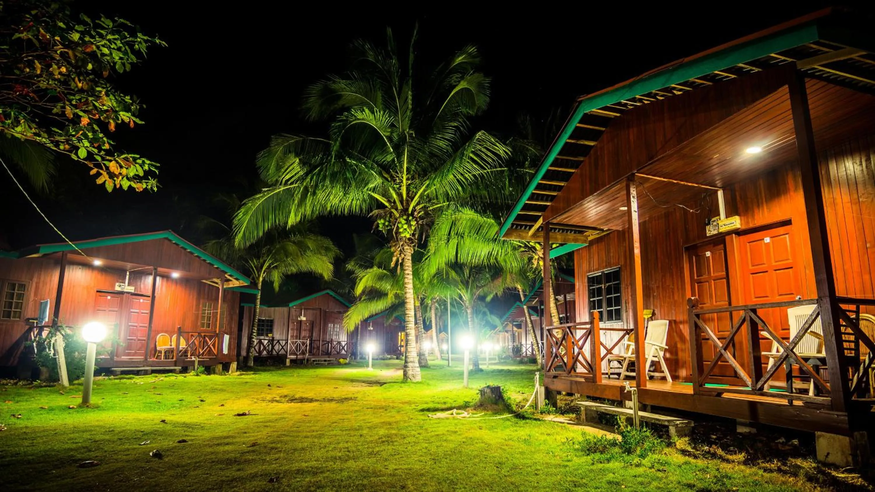 Garden in Juara Beach Resort