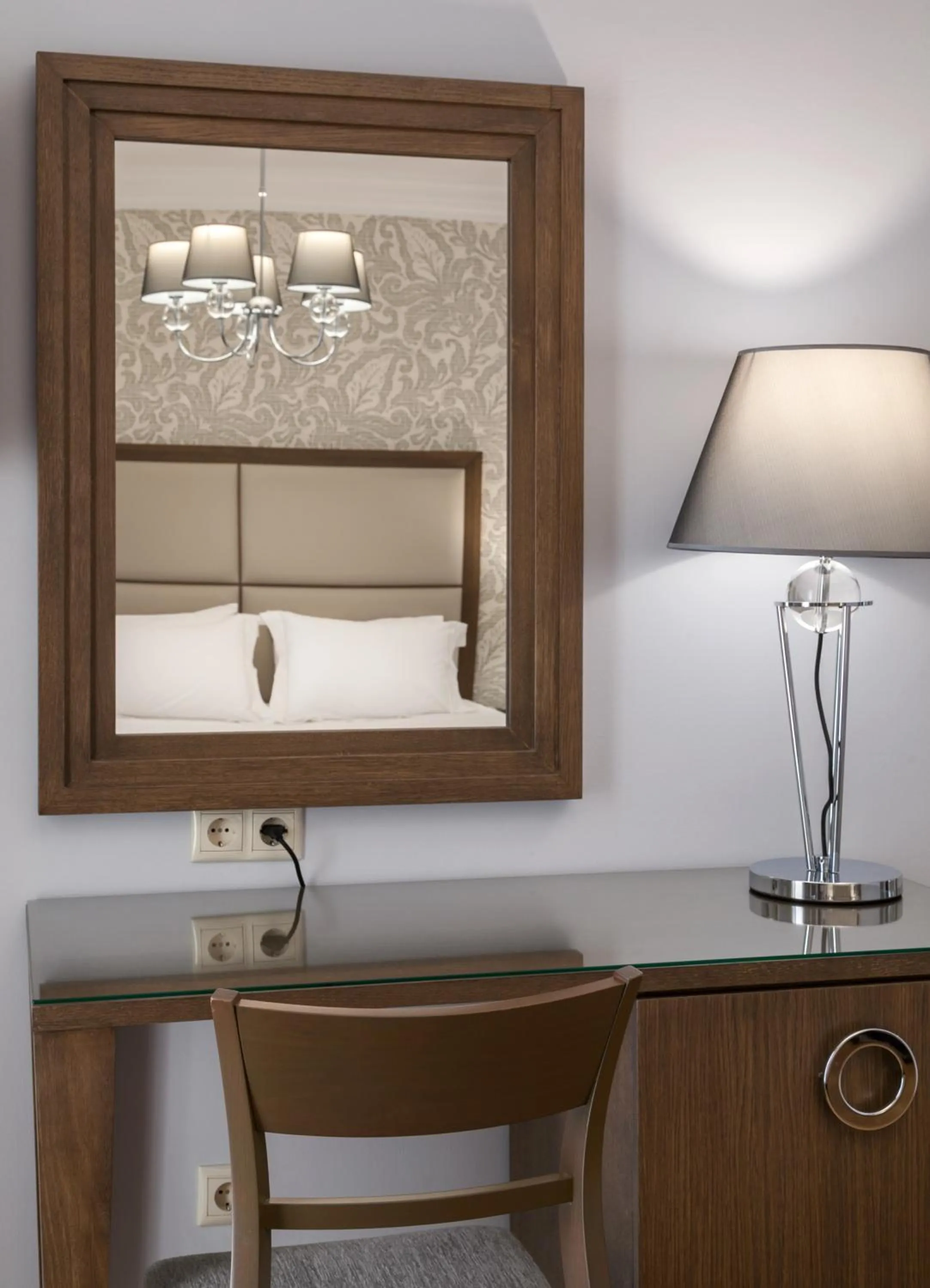 Bed in Anaktorikon Boutique Hotel