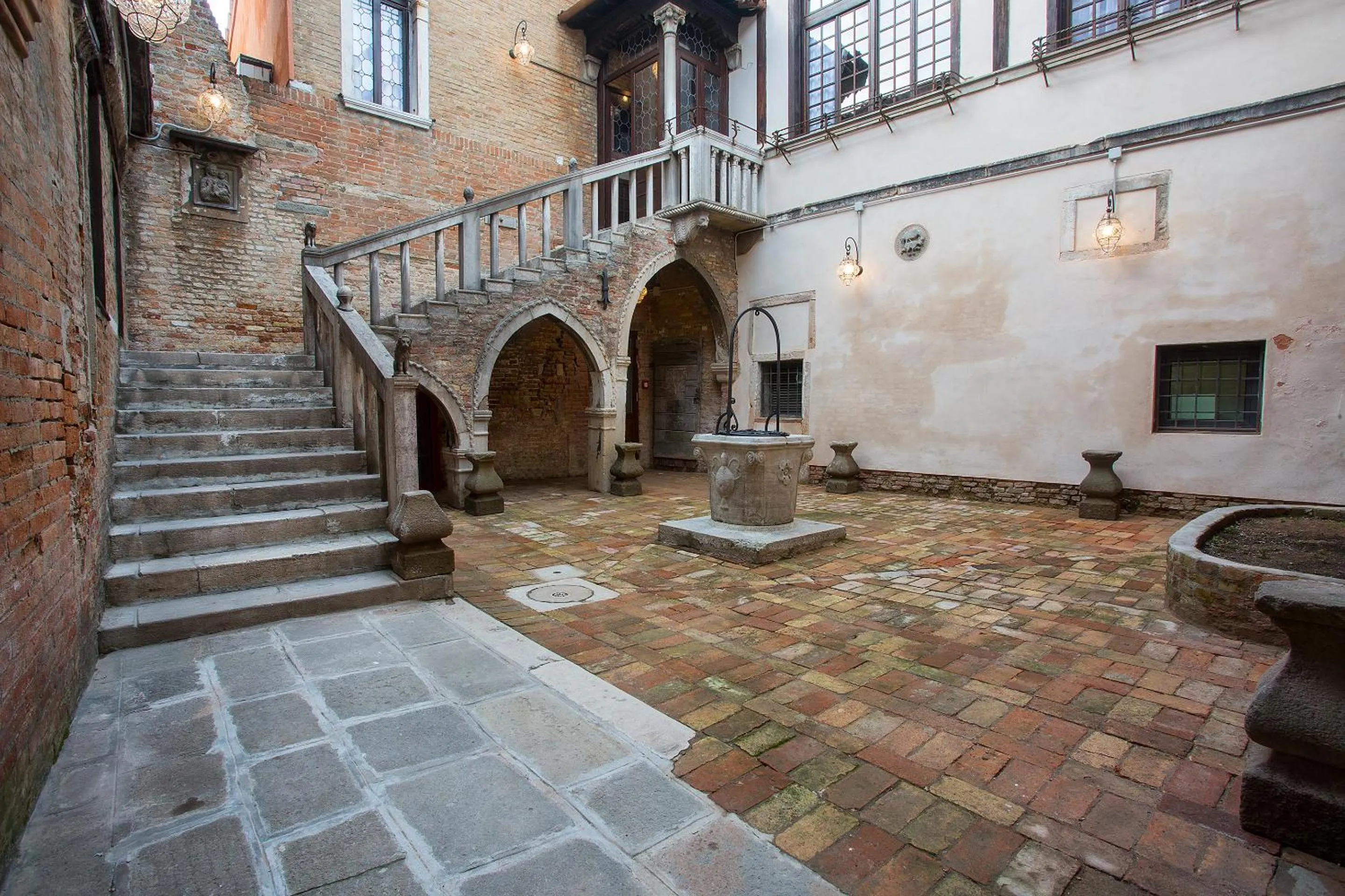 Patio in Hotel Ca' Nobile Corner