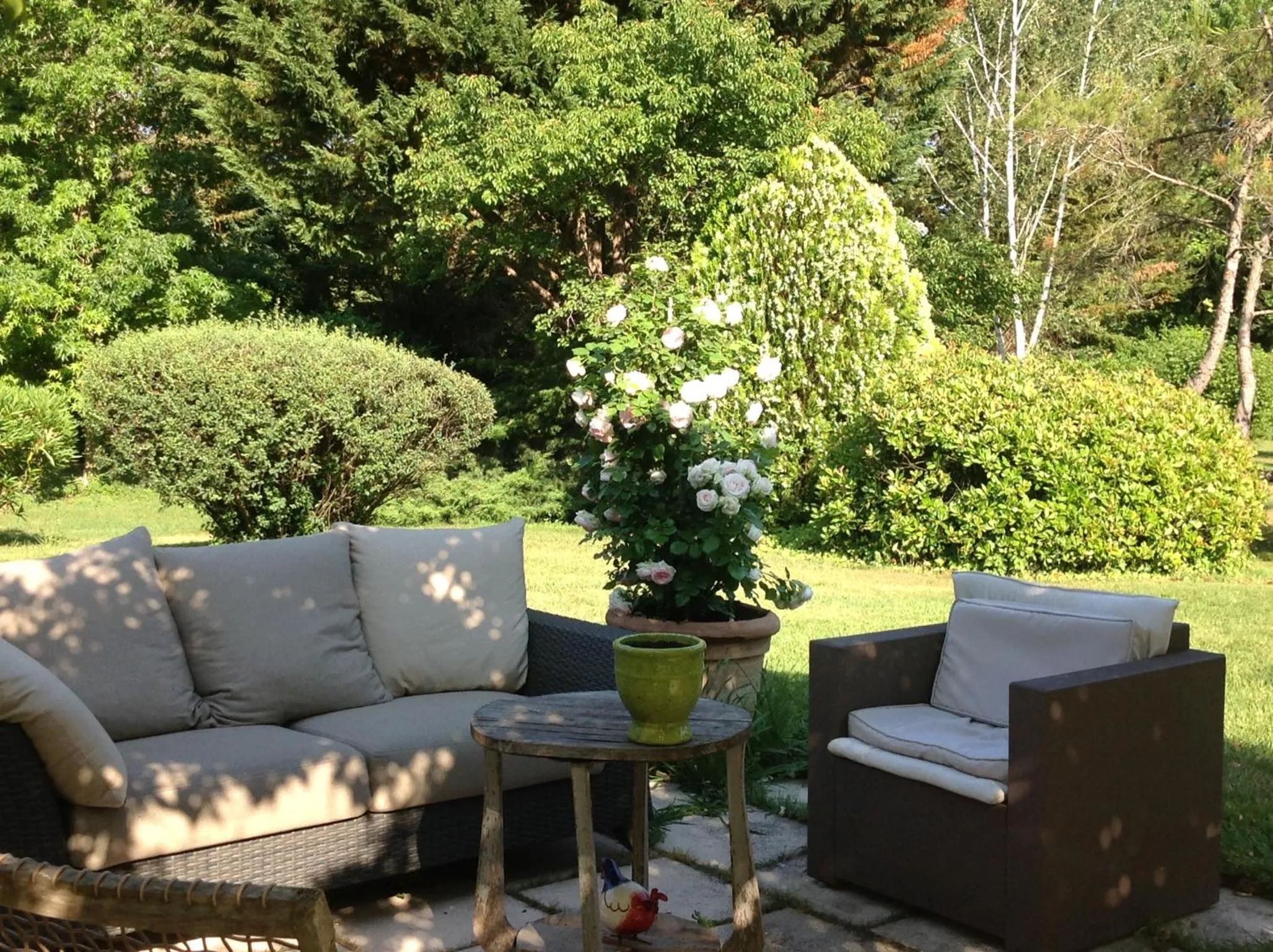 Patio in Villa de Miha