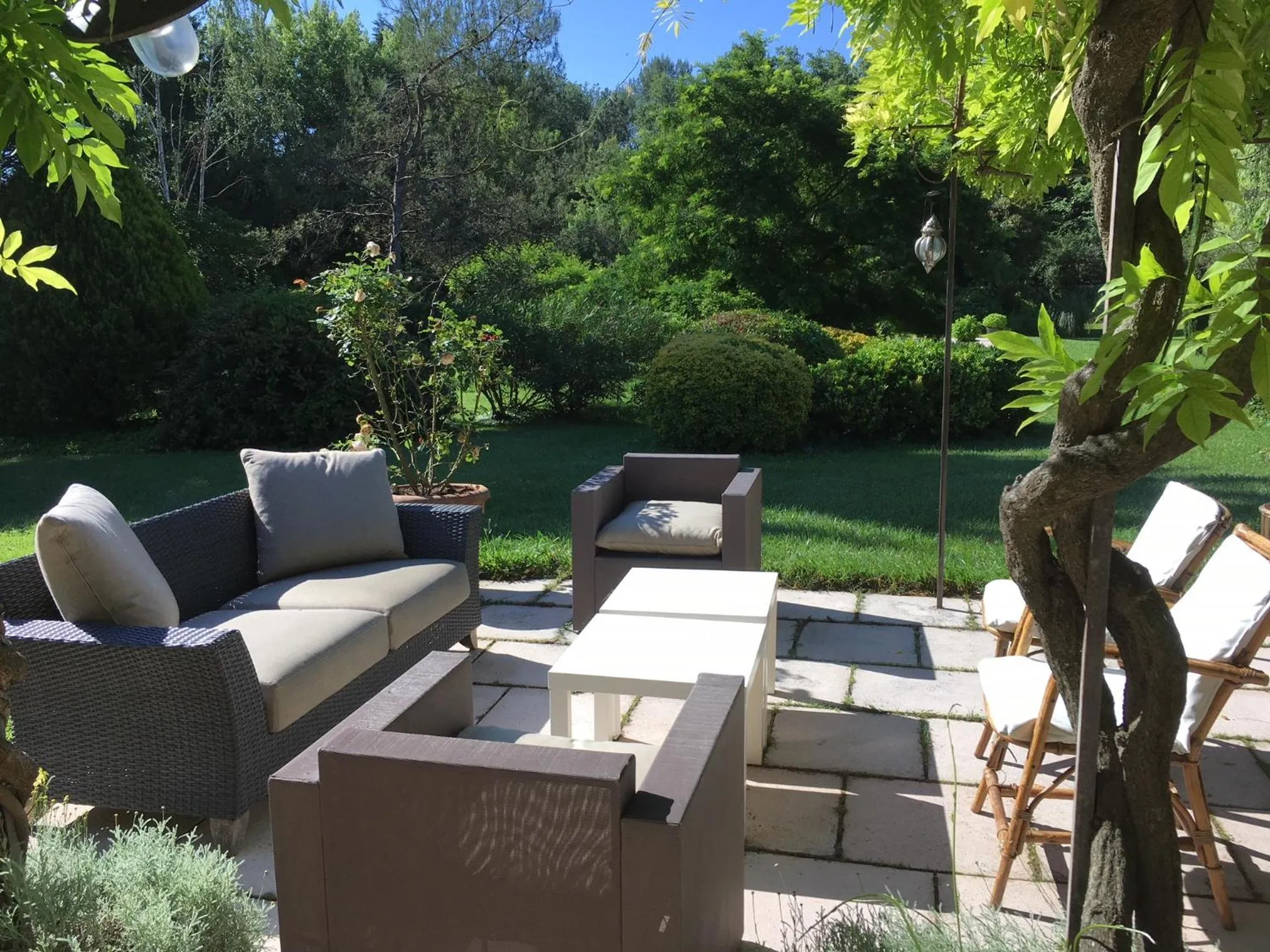 Patio in Villa de Miha