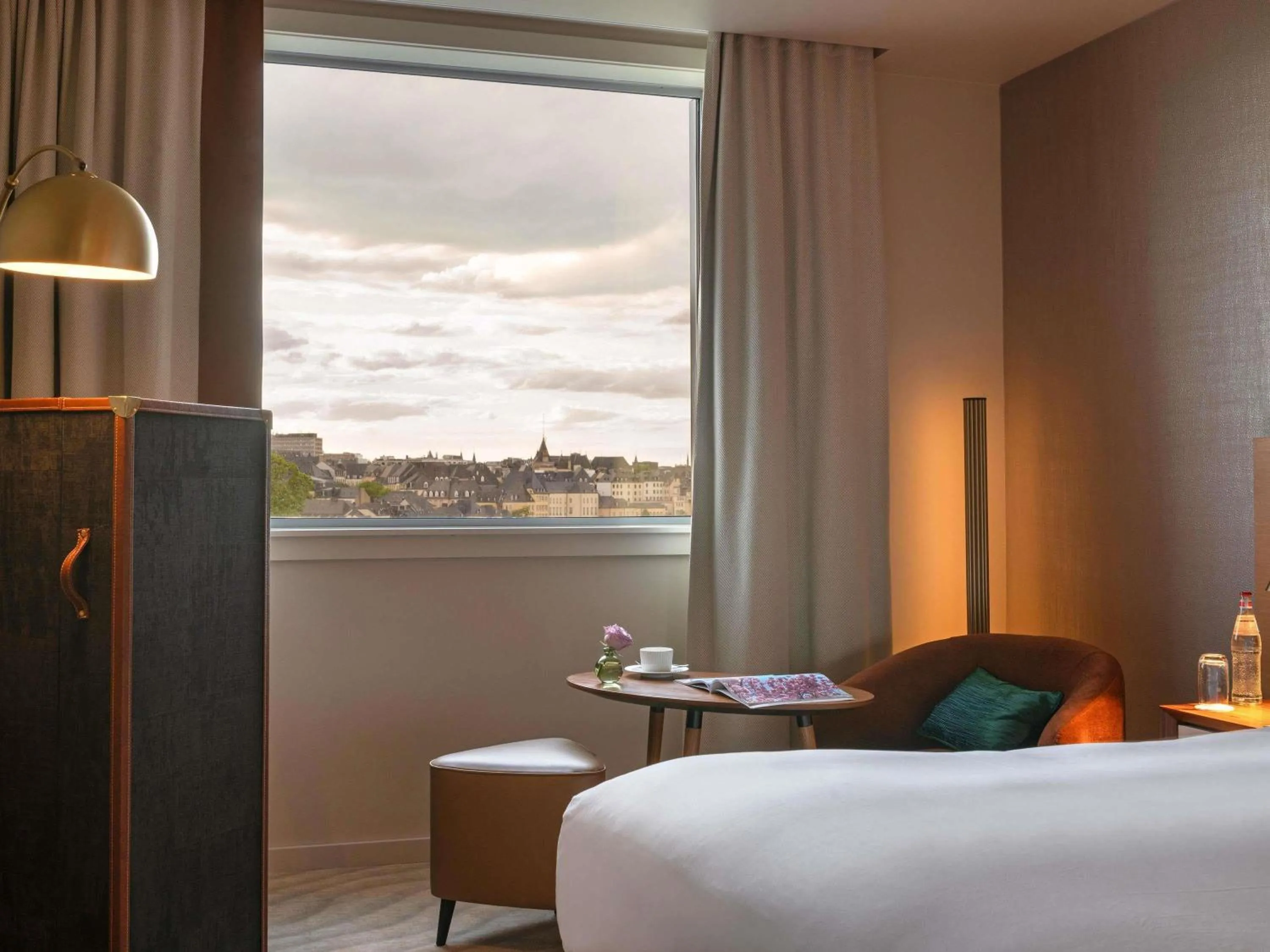 Superior King Room With Panoramic View in Sofitel Luxembourg Le Grand Ducal
