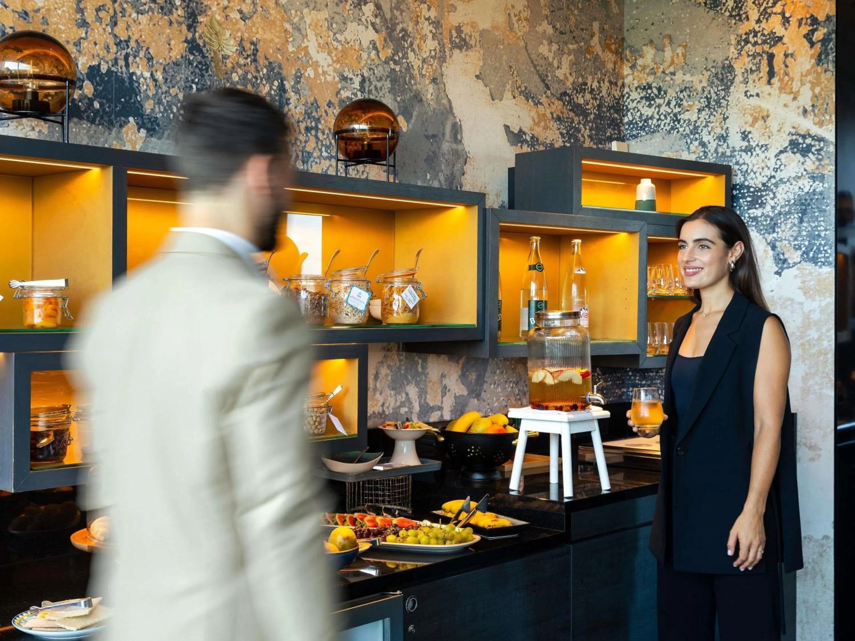 Breakfast in Sofitel Luxembourg Le Grand Ducal