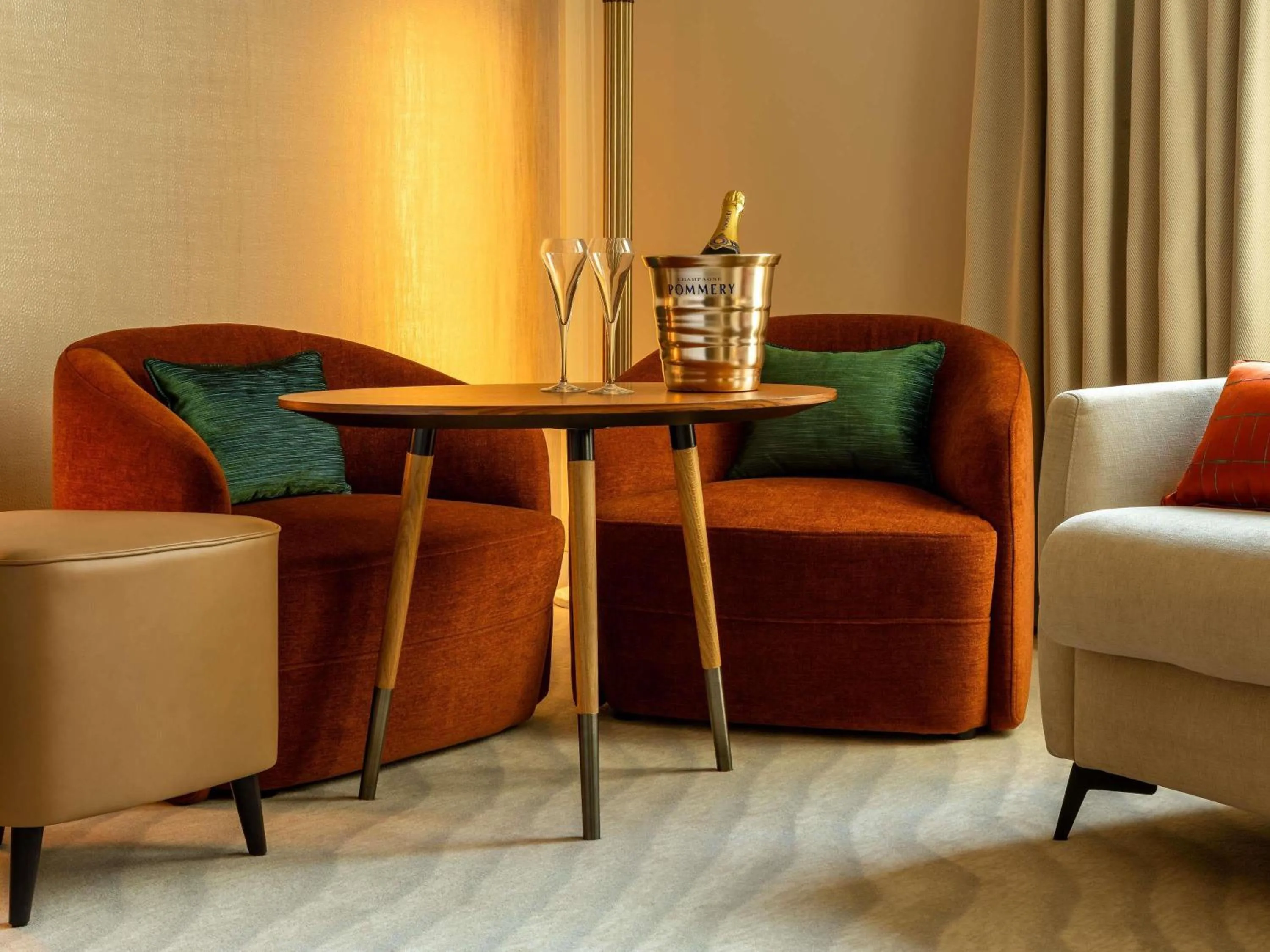 Bedroom in Sofitel Luxembourg Le Grand Ducal