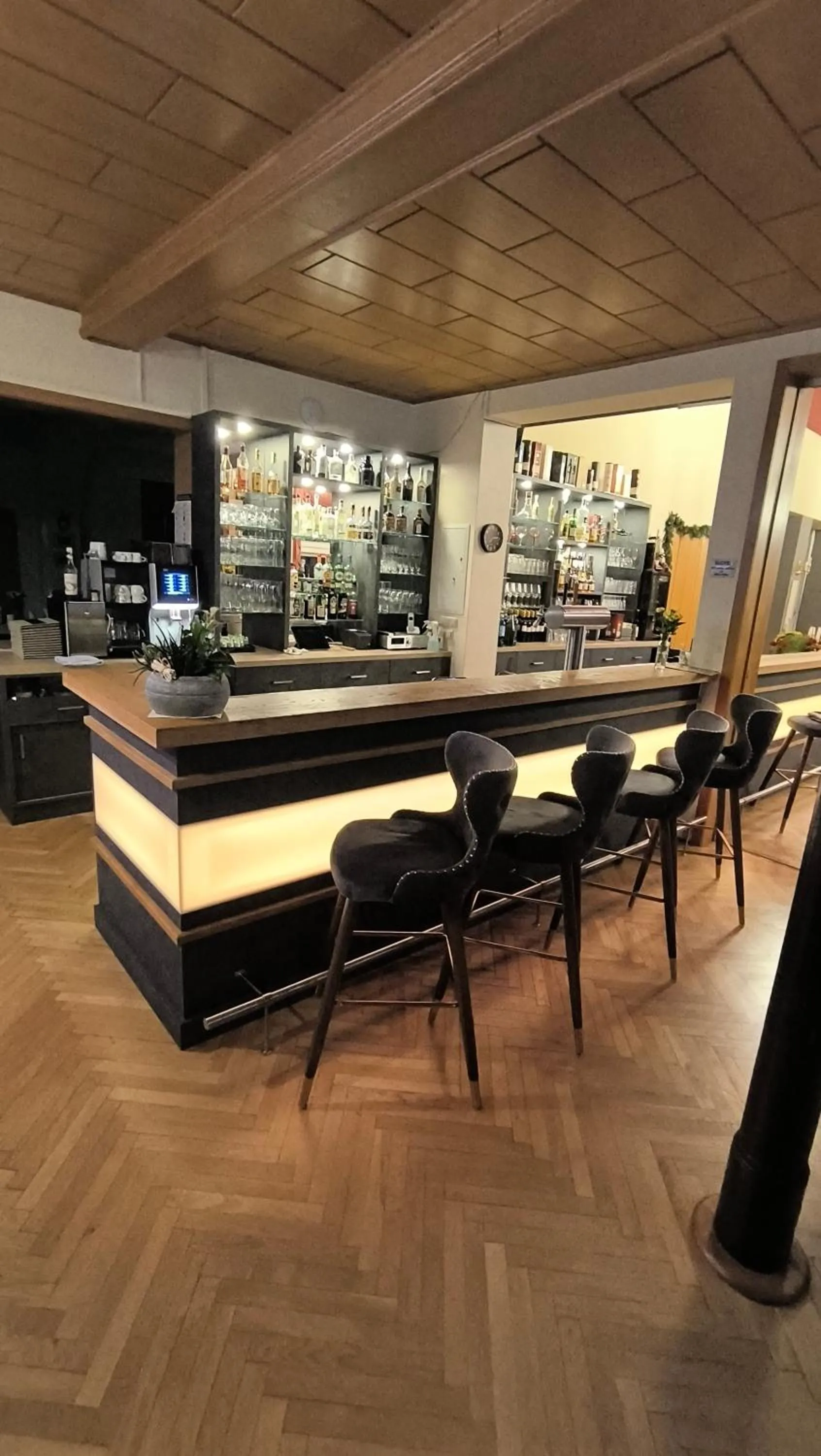 Lounge or bar in Hotel Stadt Magdeburg