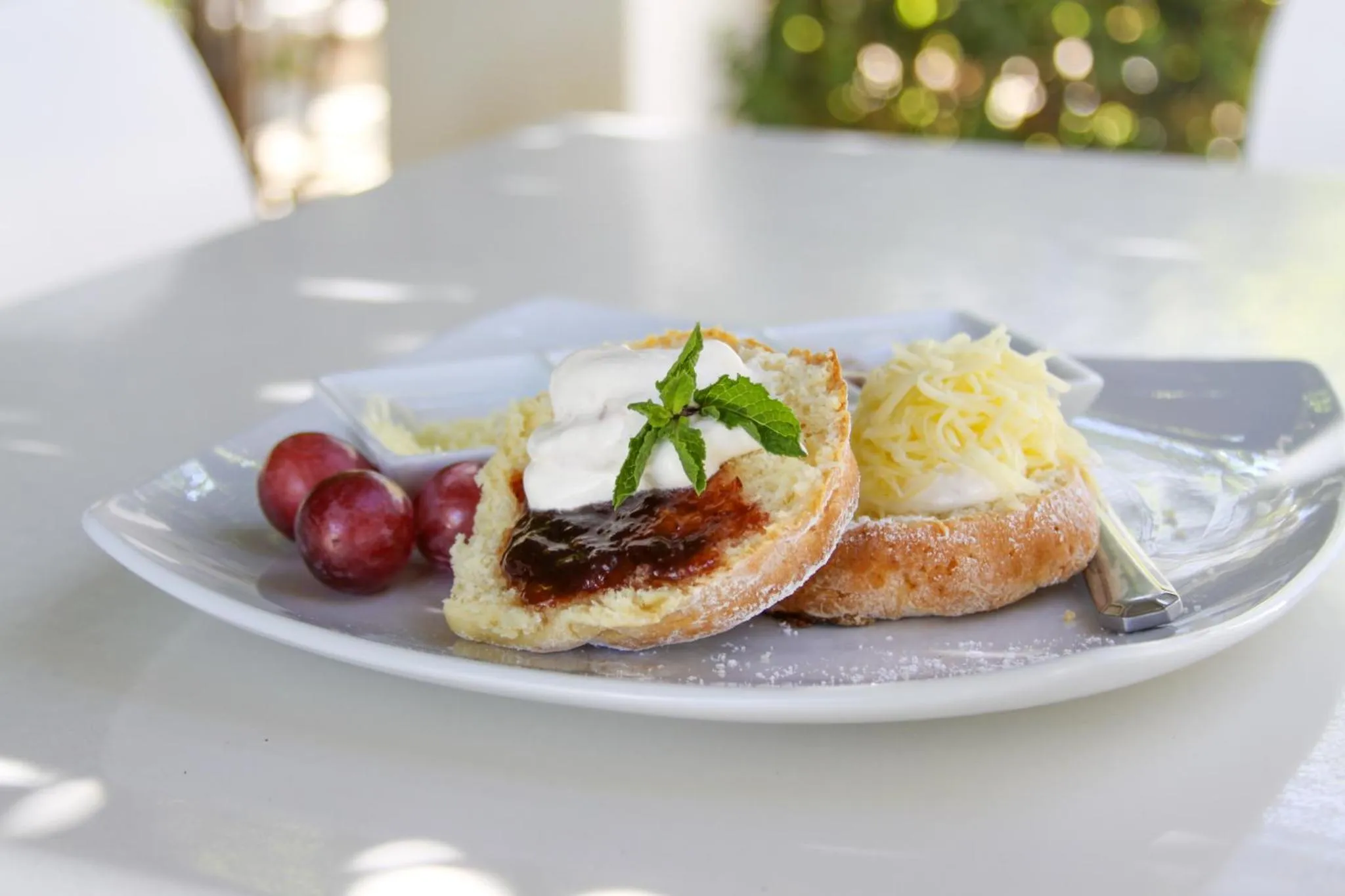 Food close-up in Mont d'Or Swartberg Hotel