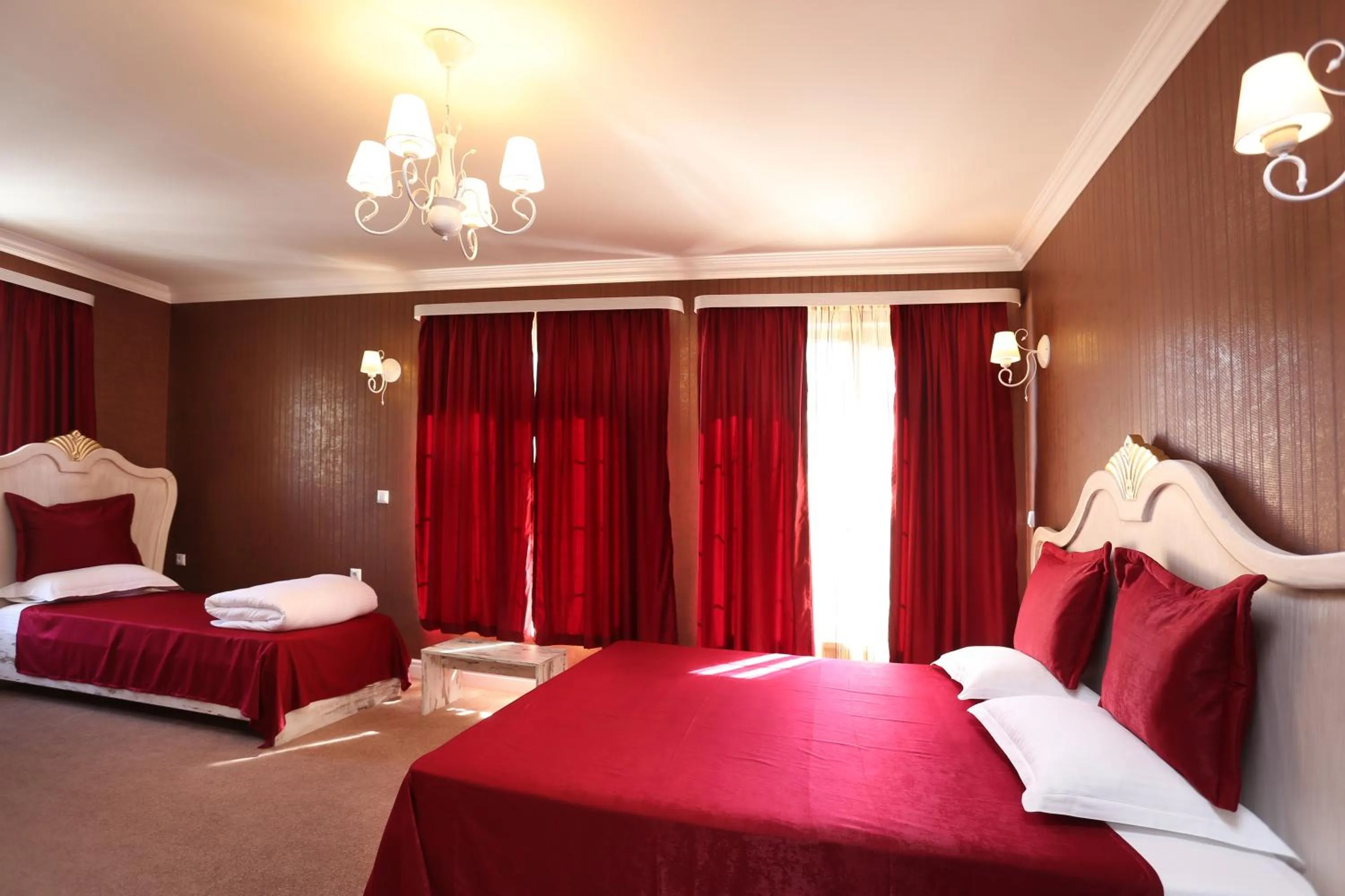 Photo of the whole room, Bed in Hotel Green Garden