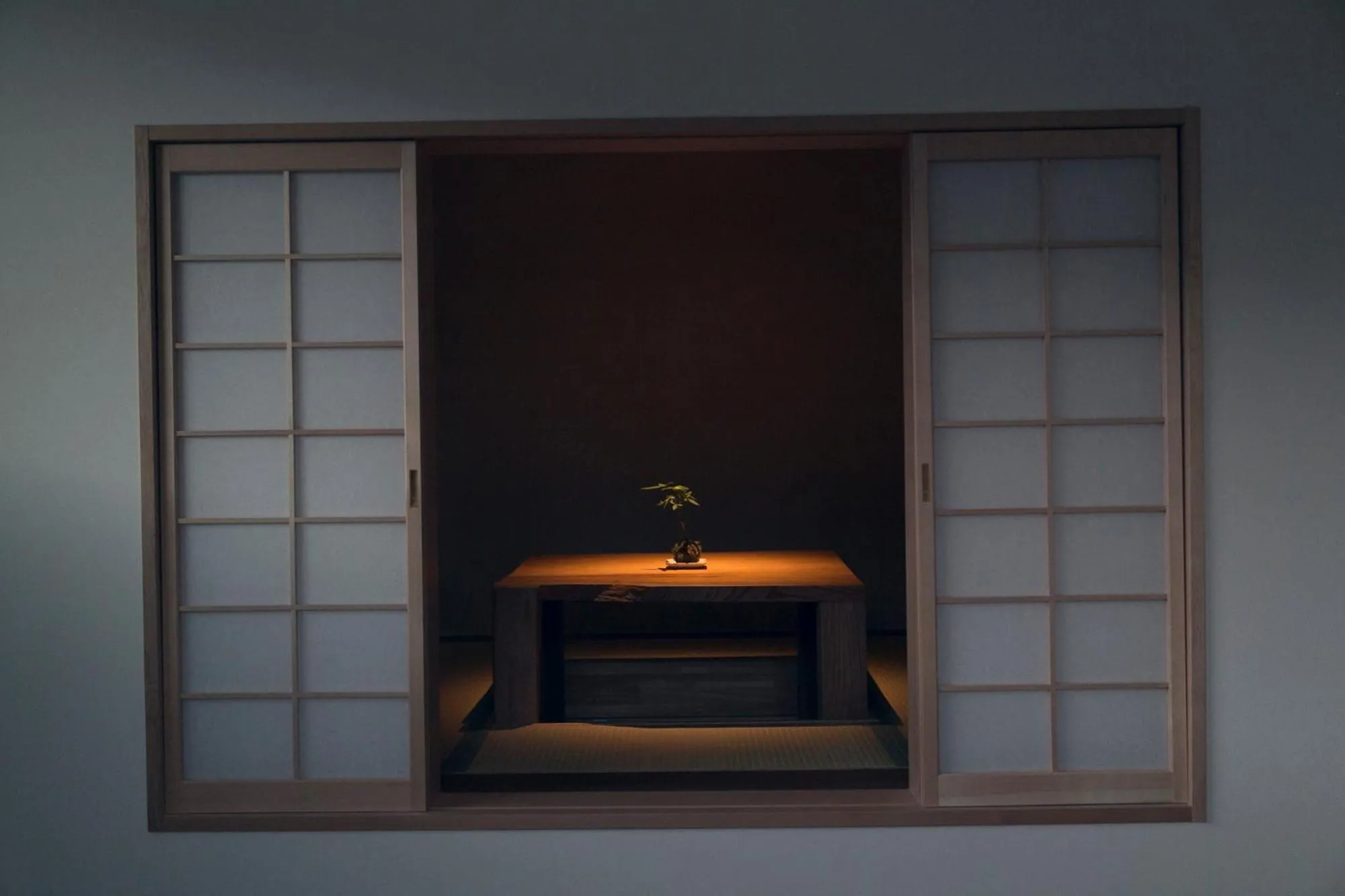 Decorative detail in Ryokan Mokuzin