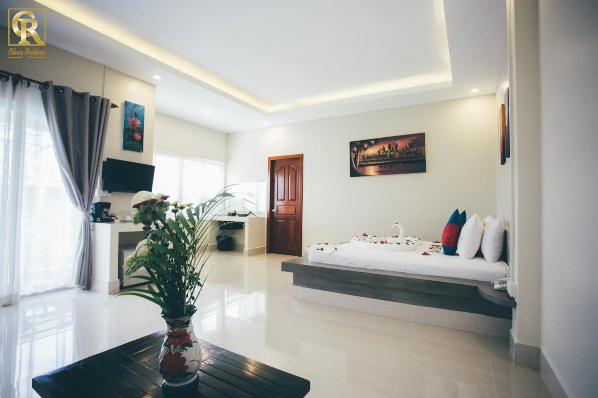 Bedroom, Bed in Chheng Residence
