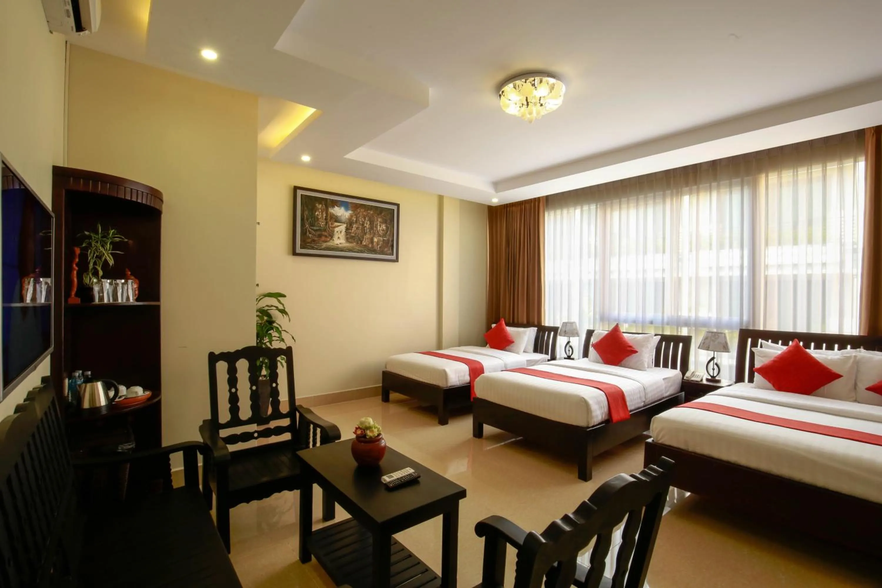 Bed in Chheng Residence