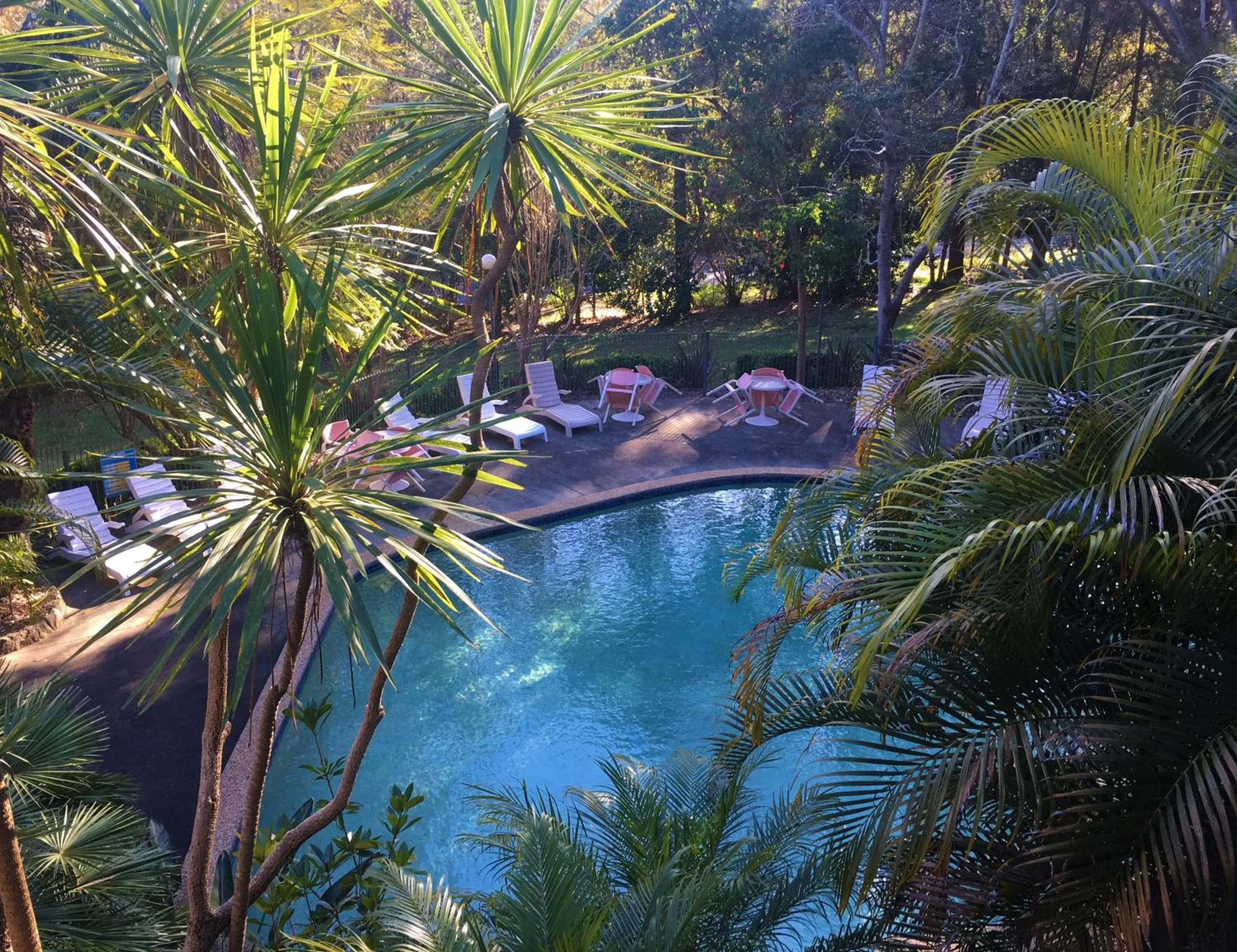 Pool view in Avoca Beach Hotel