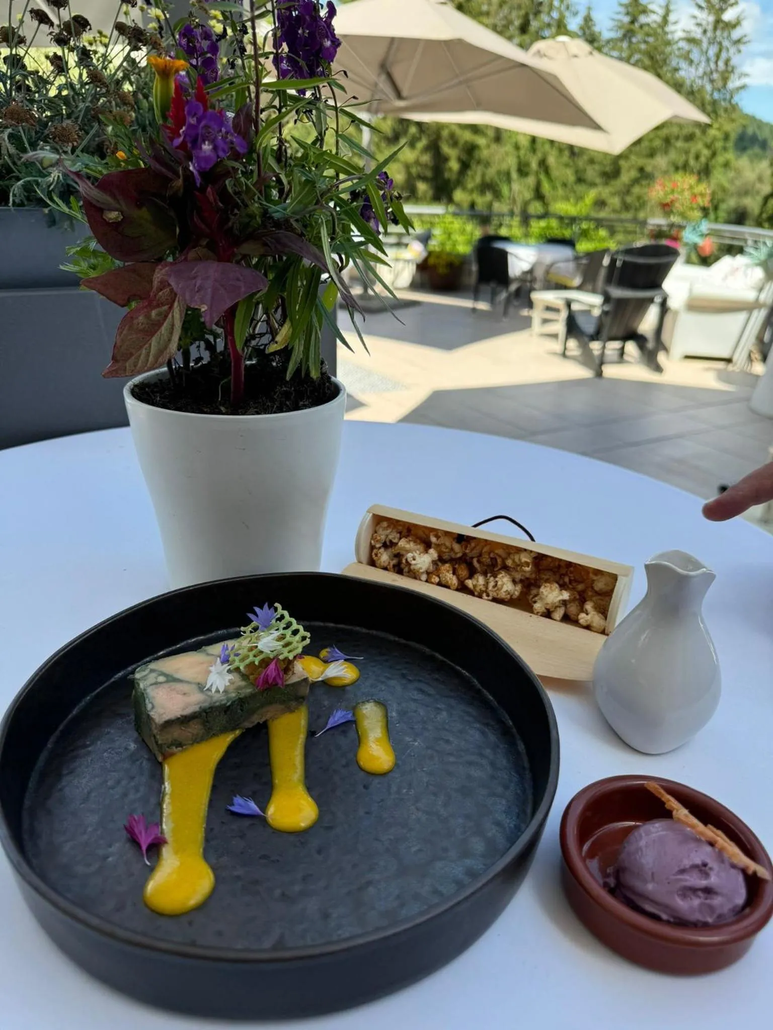 Food in Hotel Bel Air Trail & Wellness