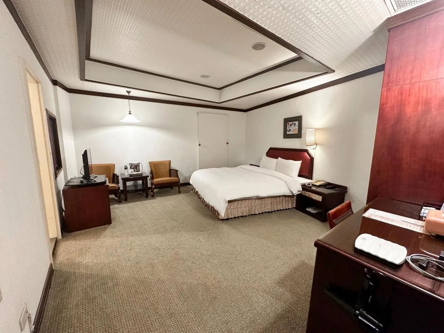 Photo of the whole room, Bed in Guide Hotel Changhua Jhongjheng