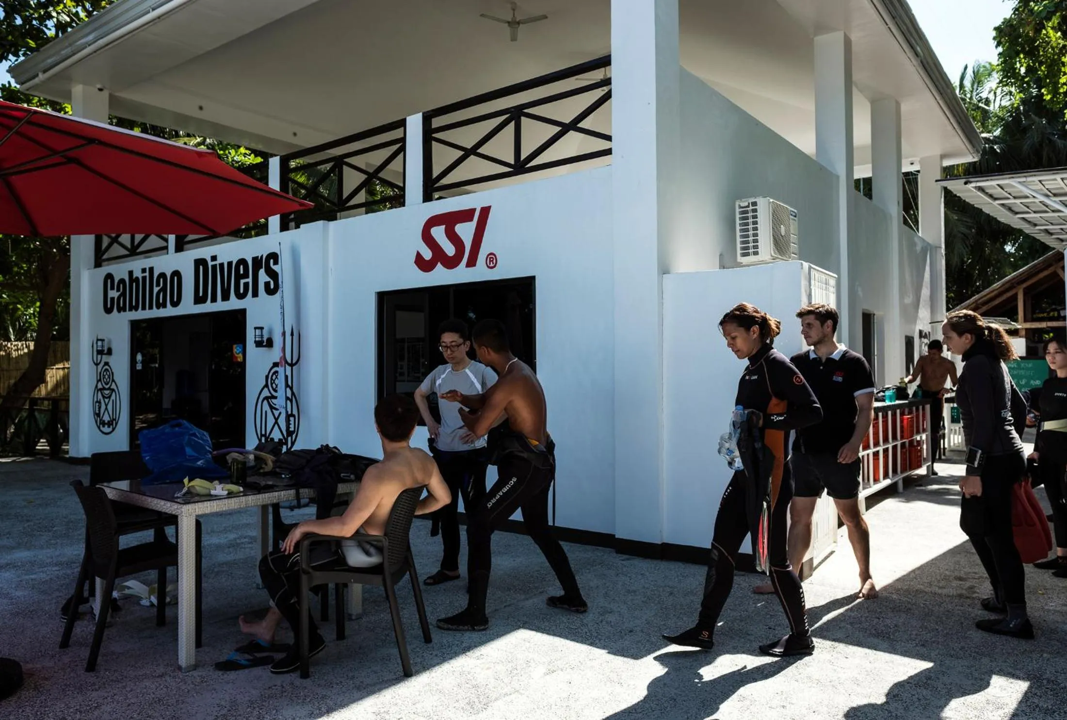 Property building in Cabilao Sanctuary Beach & Dive Resort